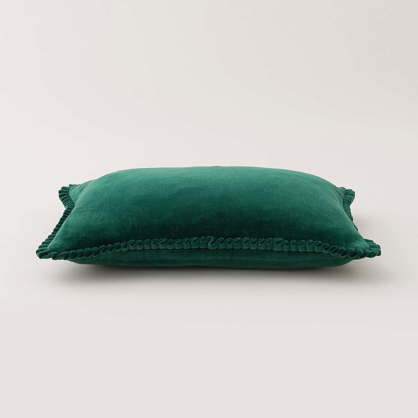 Clara Pleated Cotton Rectangle Cushion