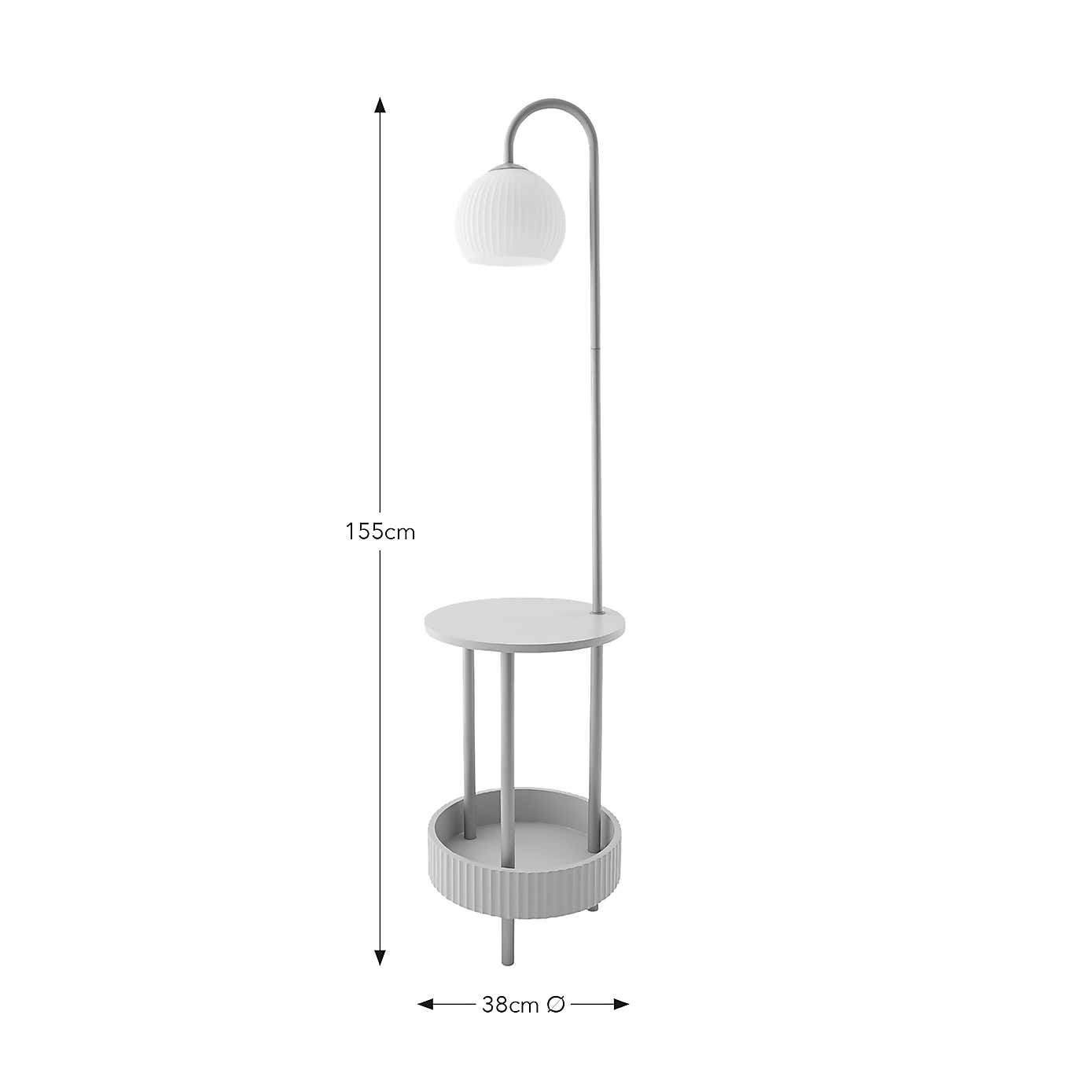 Georgi Shelved Floor Lamp