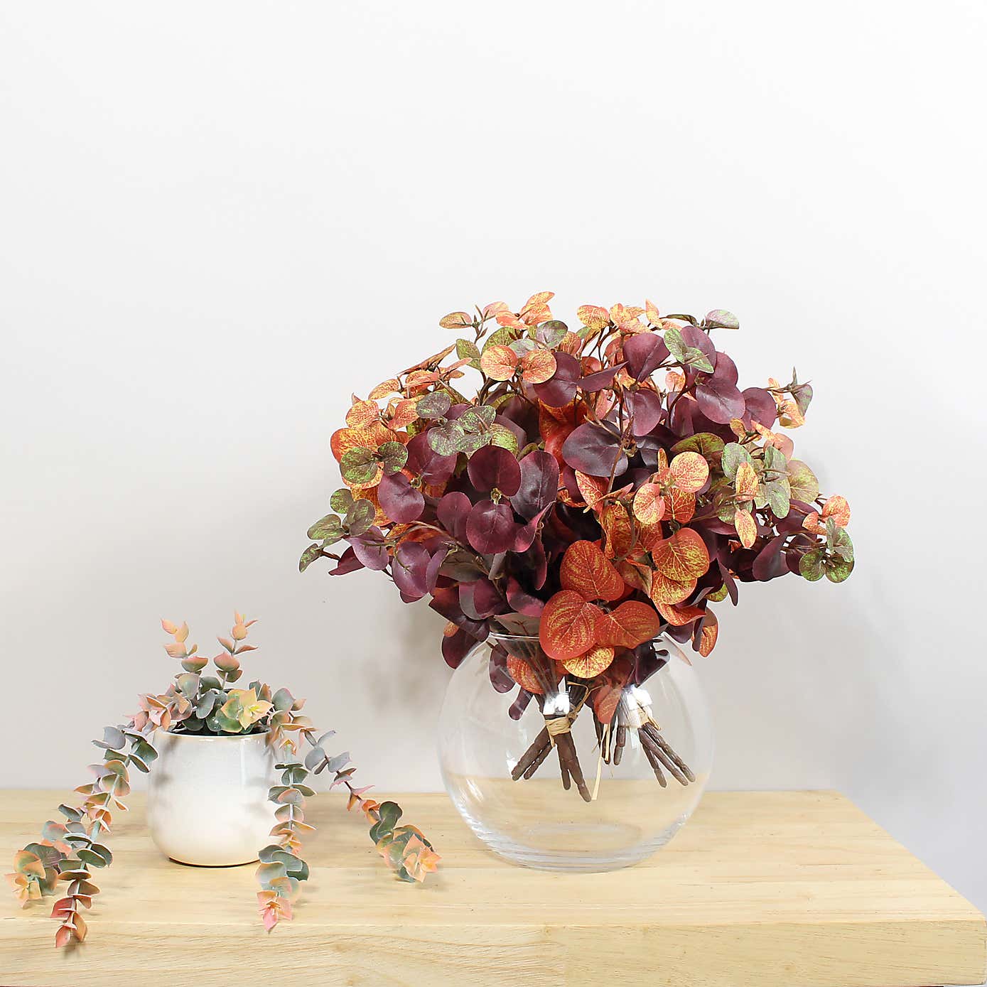 Artificial Autumn Eucalyptus Bouquet
