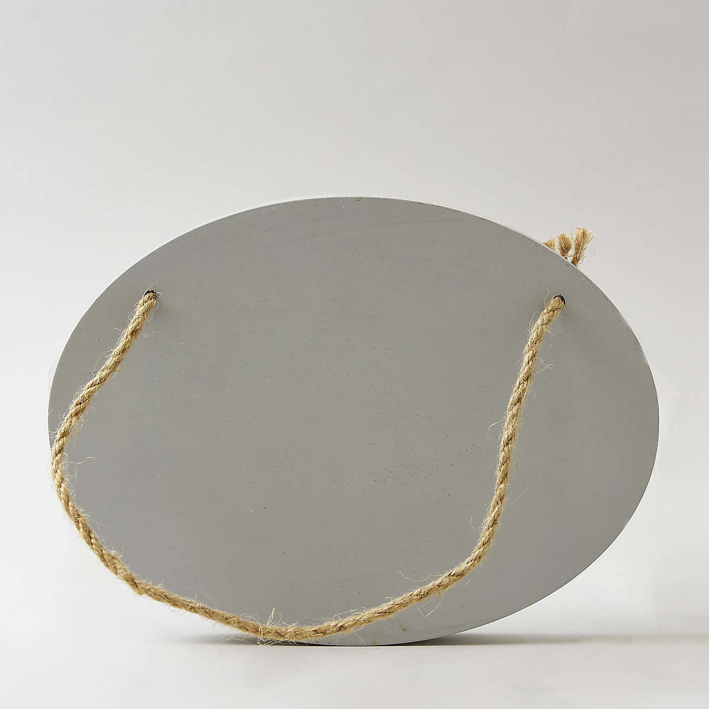 Grey Happy Place Hanging Plaque