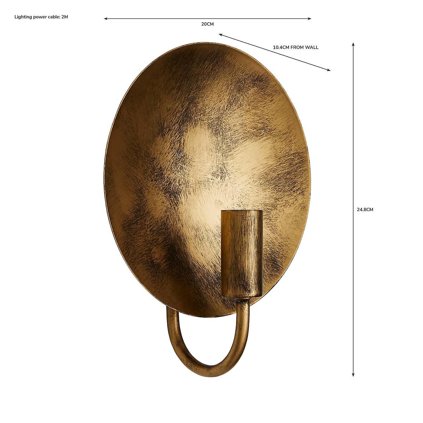 Reflect Easy Fit Plug In Wall Light