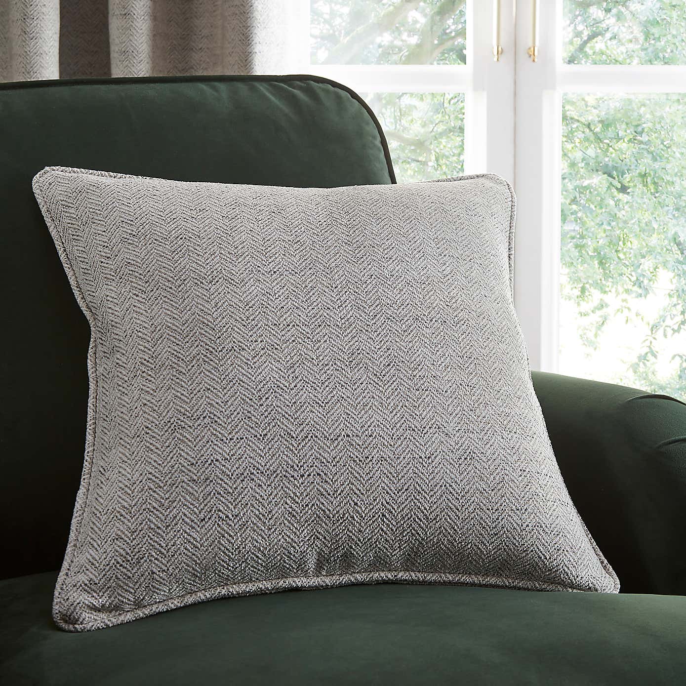 Churchgate Swithland Herringbone Pencil Pleat Curtains