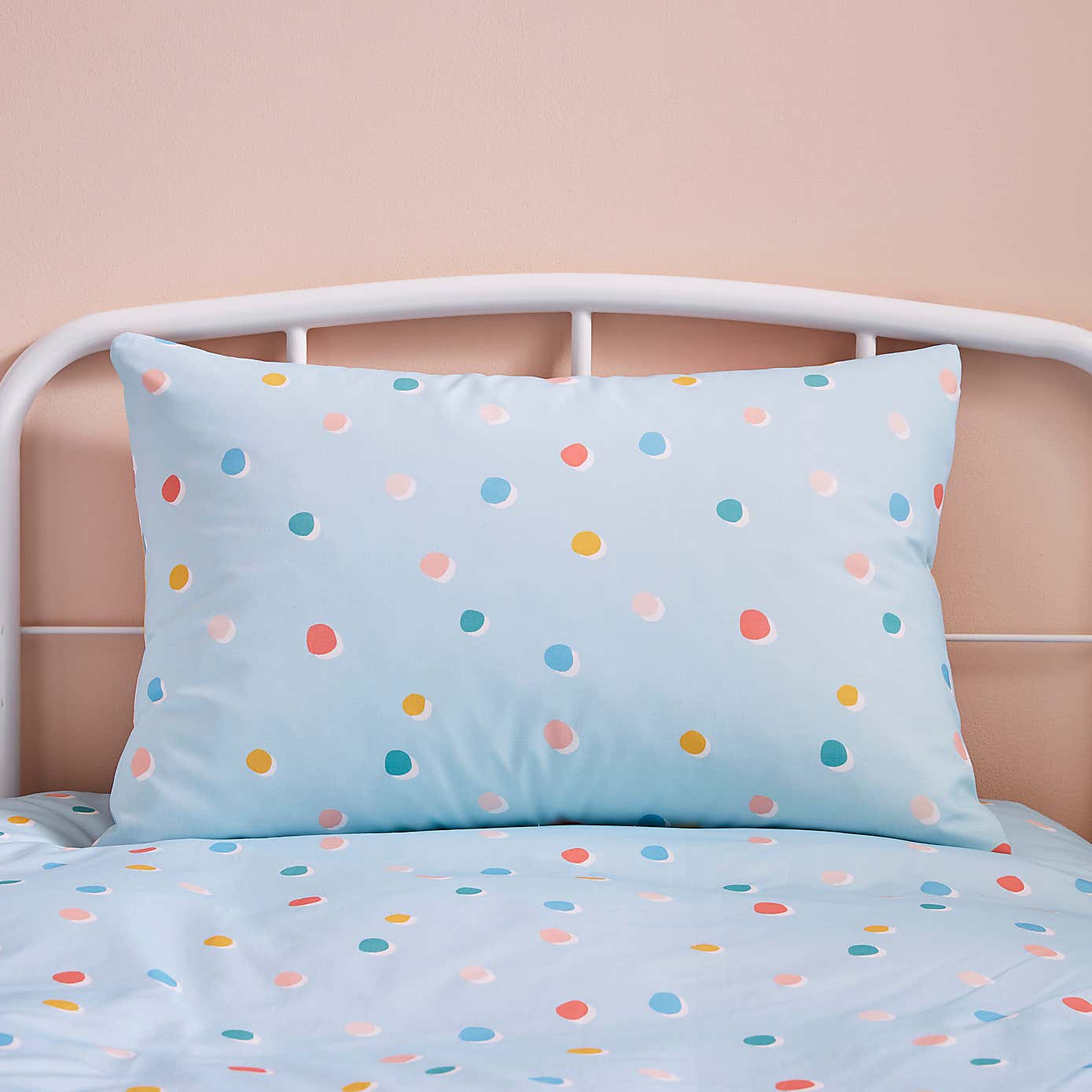 Bold Floral 100% Cotton Reversible Duvet Cover and Pillowcase Set