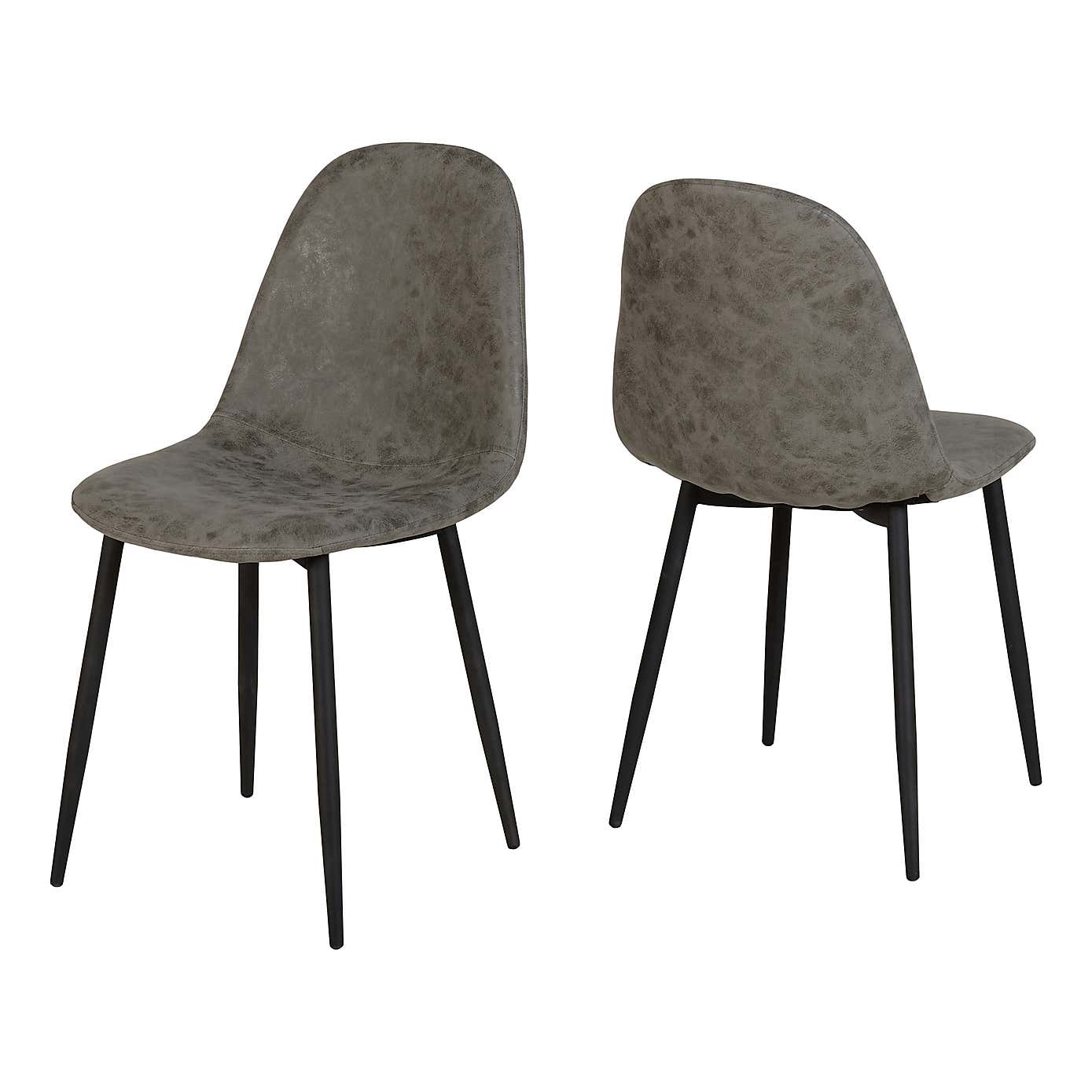 Athens Round Concrete Effect Dining Set