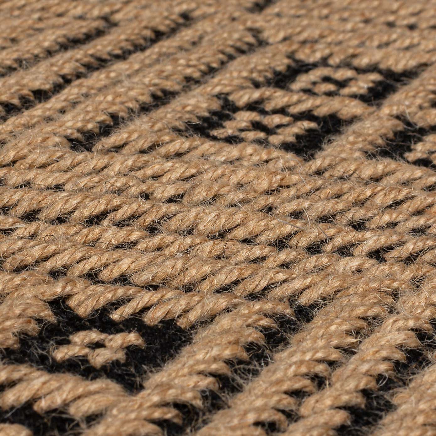 Mono Diamond Jute Runner