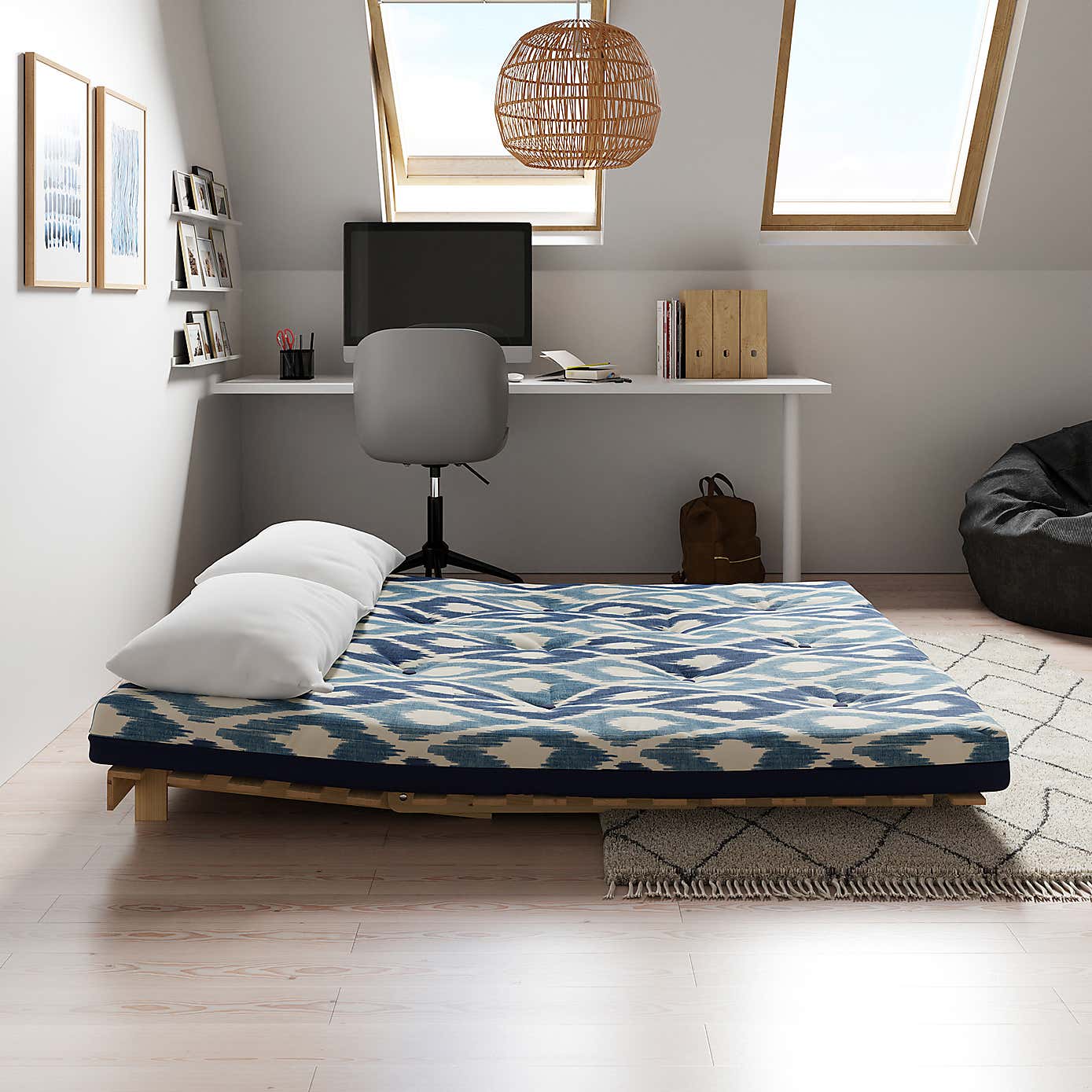 Mito Double Futon Ikat