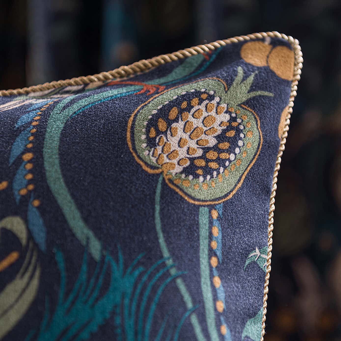 Havisham Navy Cushion