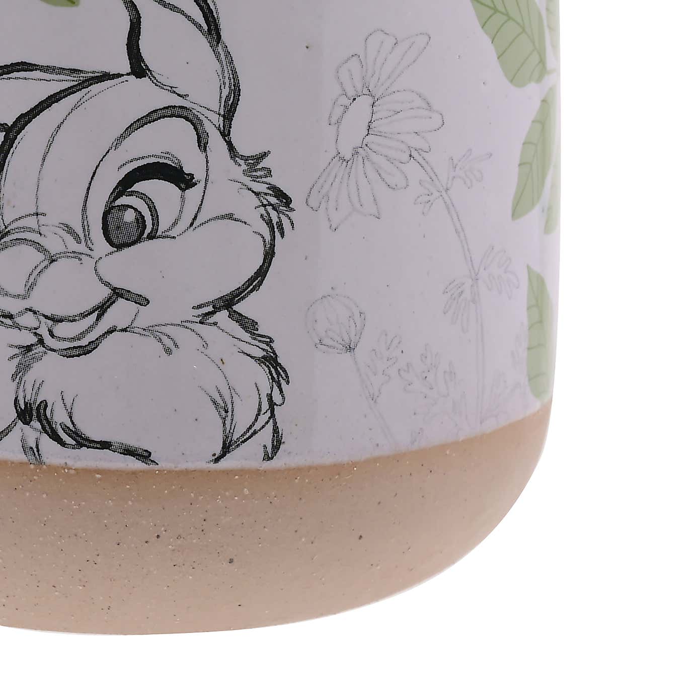 Set of 2 Artificial Succulents in Disney Bambi Plant Pots