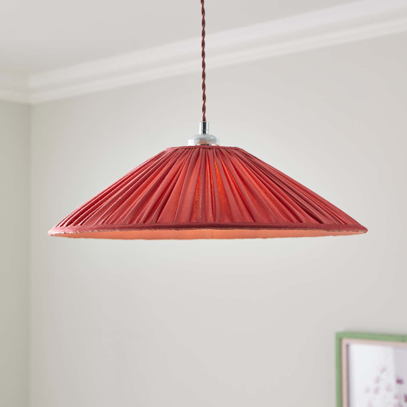 Polly Pleated Tapered Lamp Shade