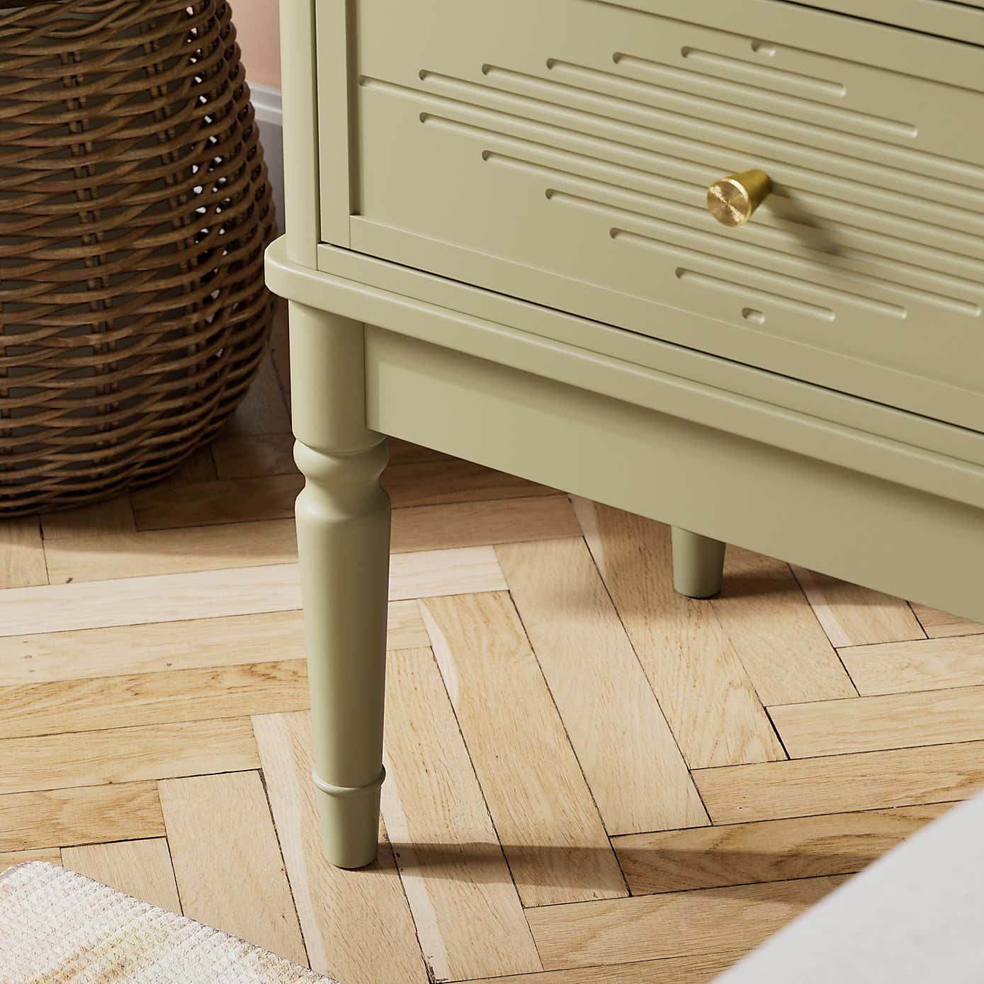 Ottilie 2 Drawer Bedside Table