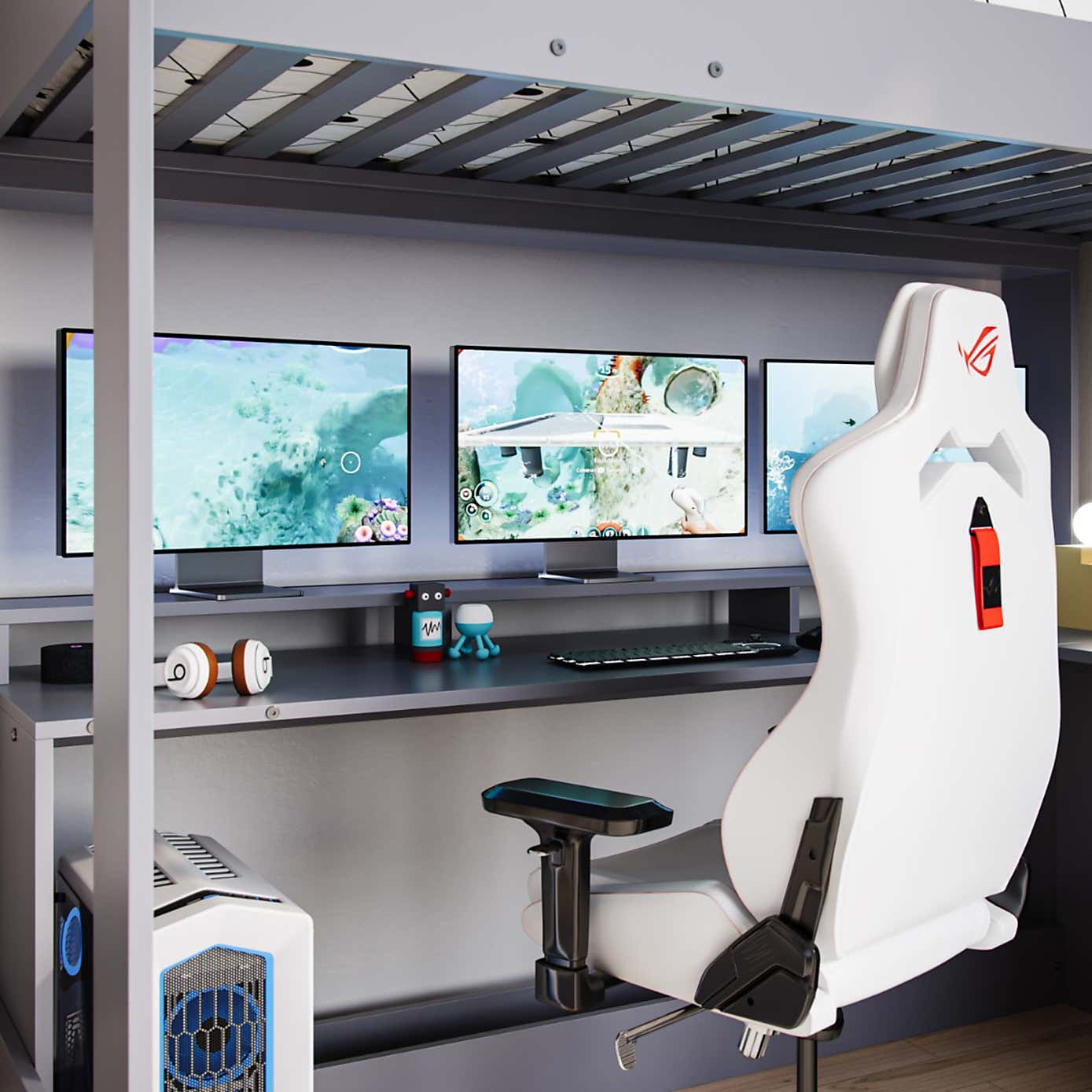 Skyhigh Gaming High Sleeper Bed Frame