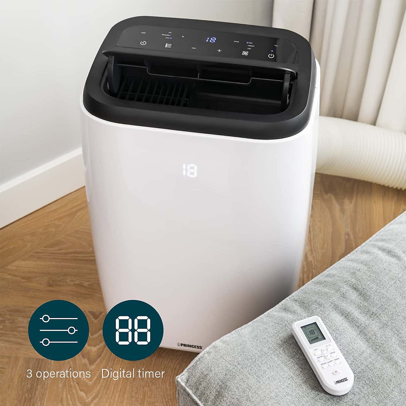 Princess Smart 12000 BTU Air Conditioner