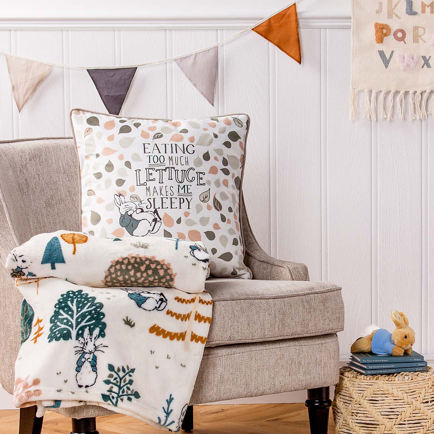 Scandi Woods Throw Multi 130x150