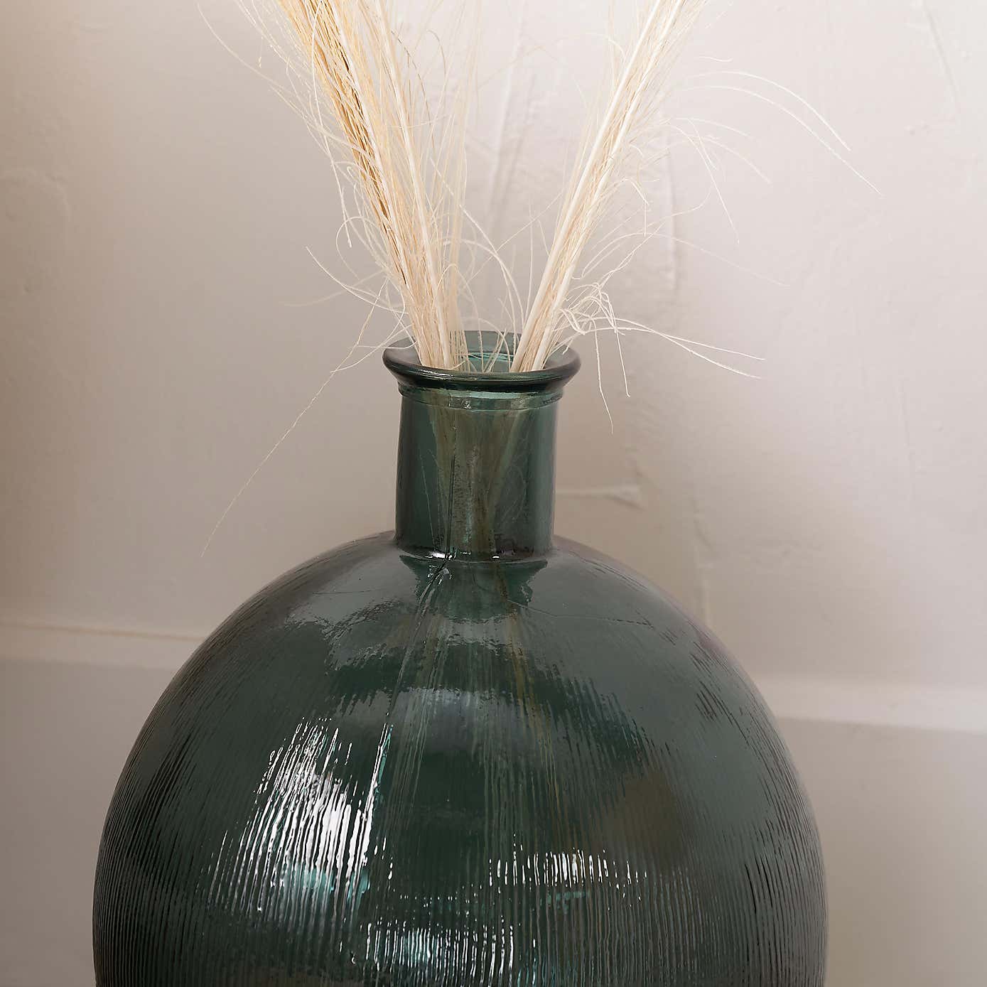 Round Bottle Glass Vase