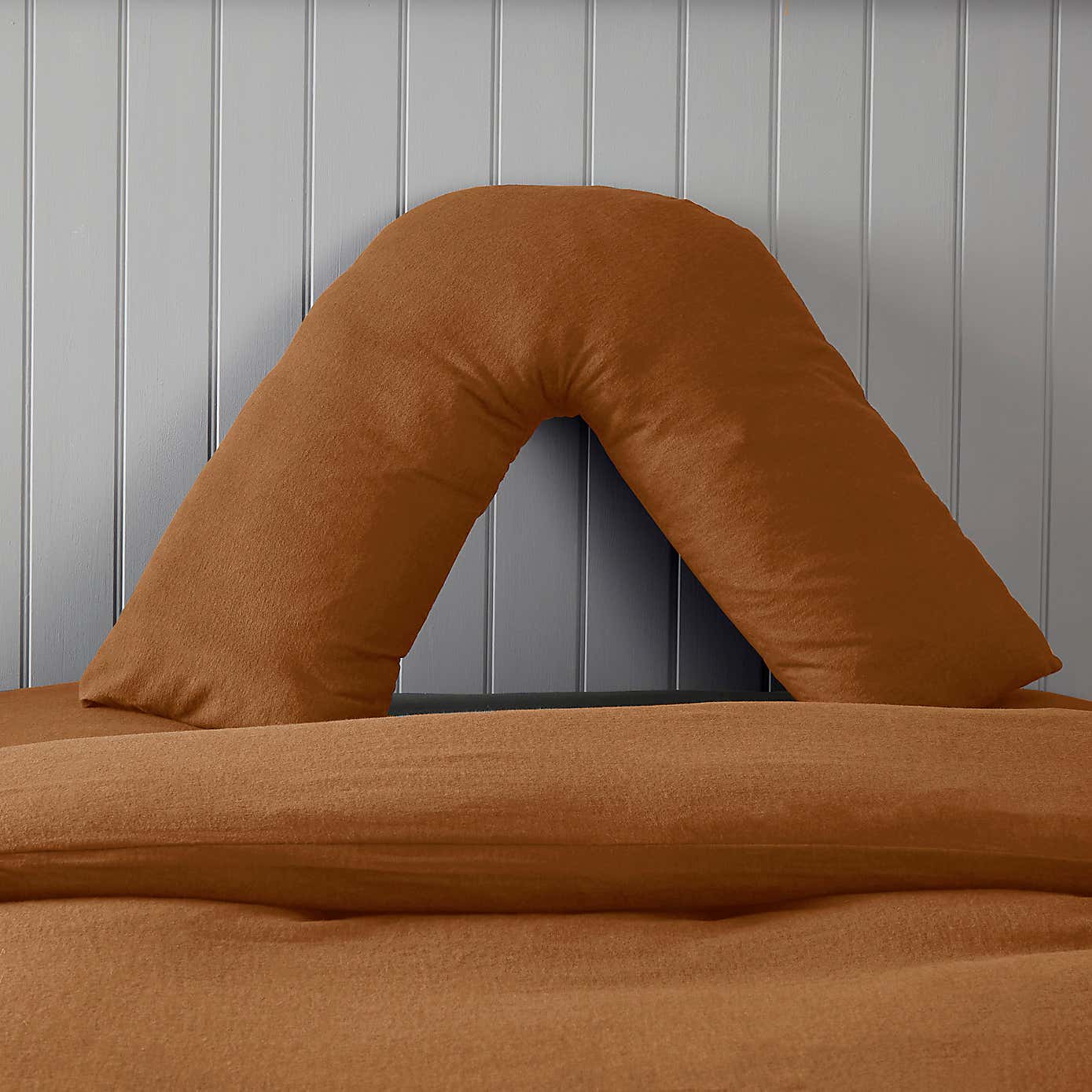 Soft & Cosy Brushed Cotton V-Shape Pillowcase