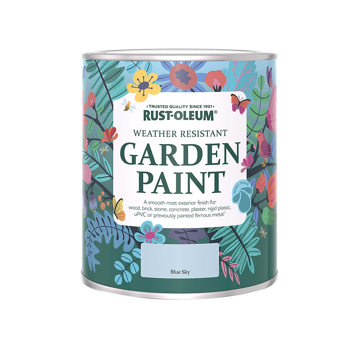 Rust-Oleum Blue Sky Matt Outdoor Paint