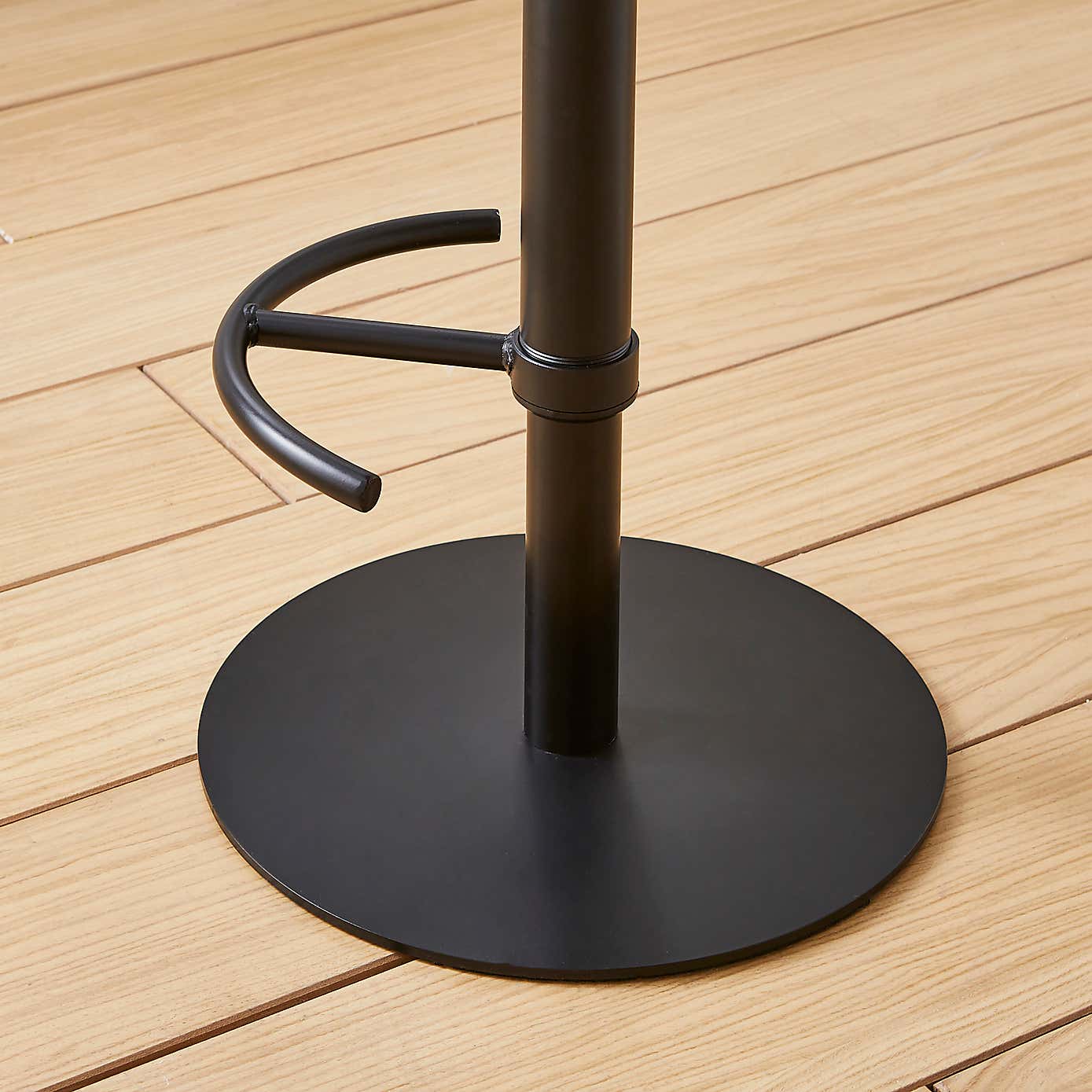 Jesper Adjustable Height Bar Stool, Boucle