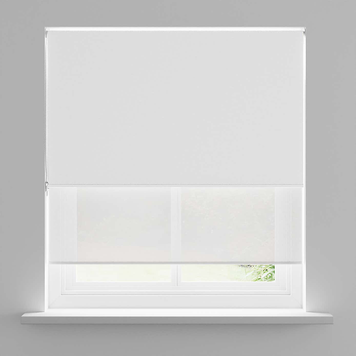 Luna and Sheer Duo Roller Blind