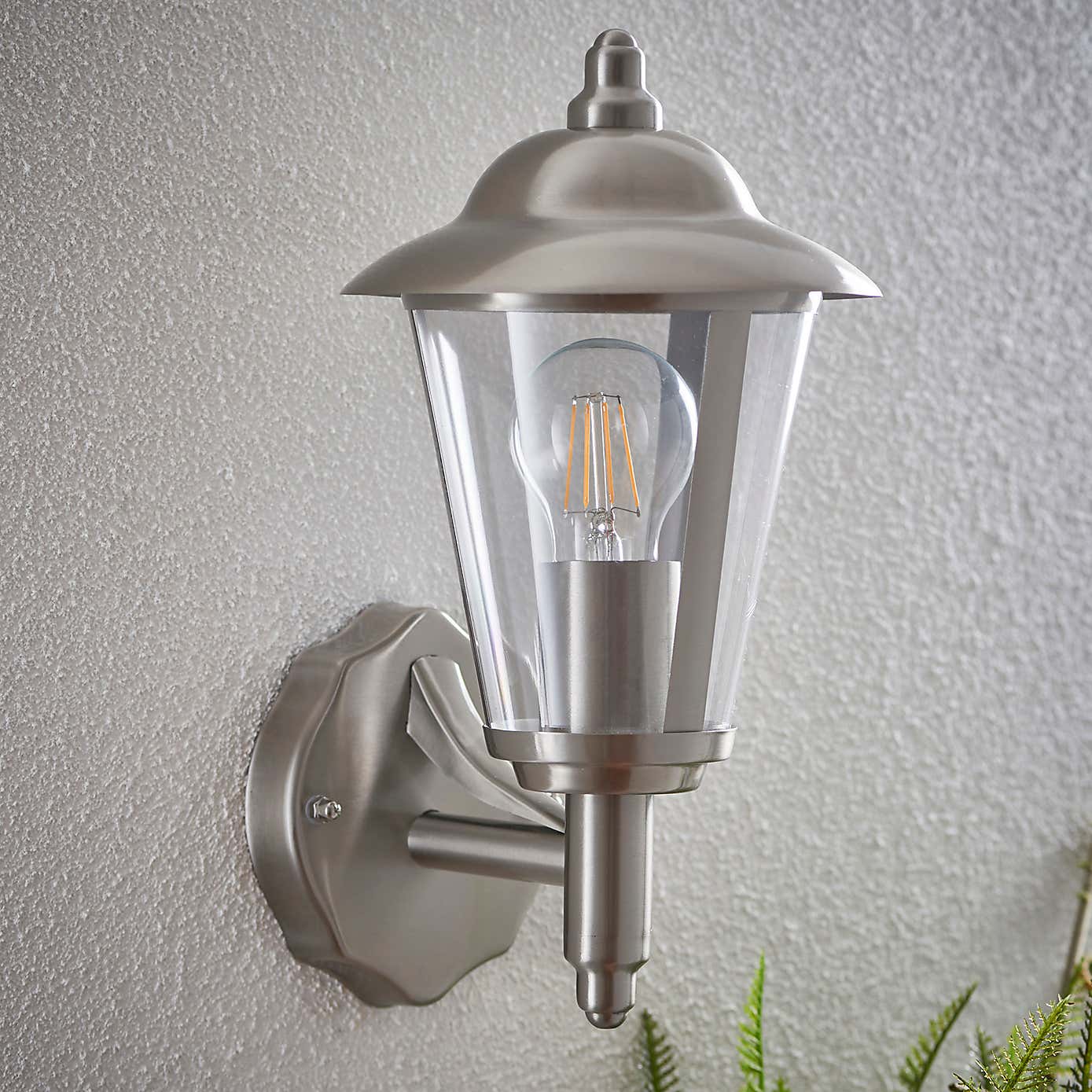 Vogue Klien Outdoor Wall Light Steel