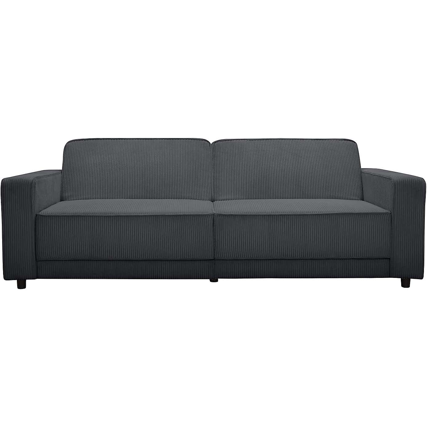 Allie Corduroy 3 Seater Sofa Bed