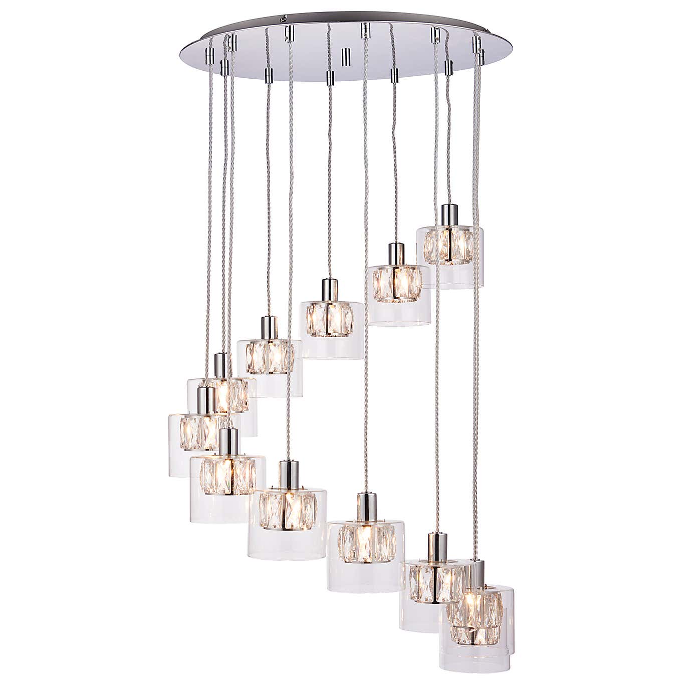 Armory Drop 12 Light 71cm Chandelier