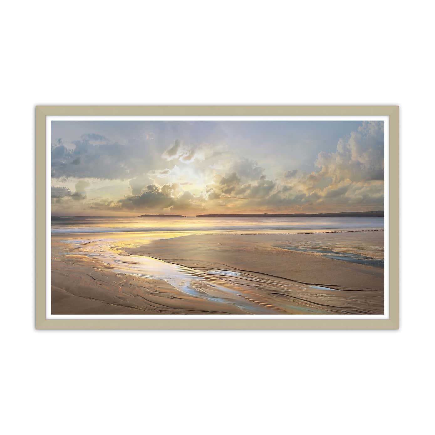 Across the Way Framed Print
