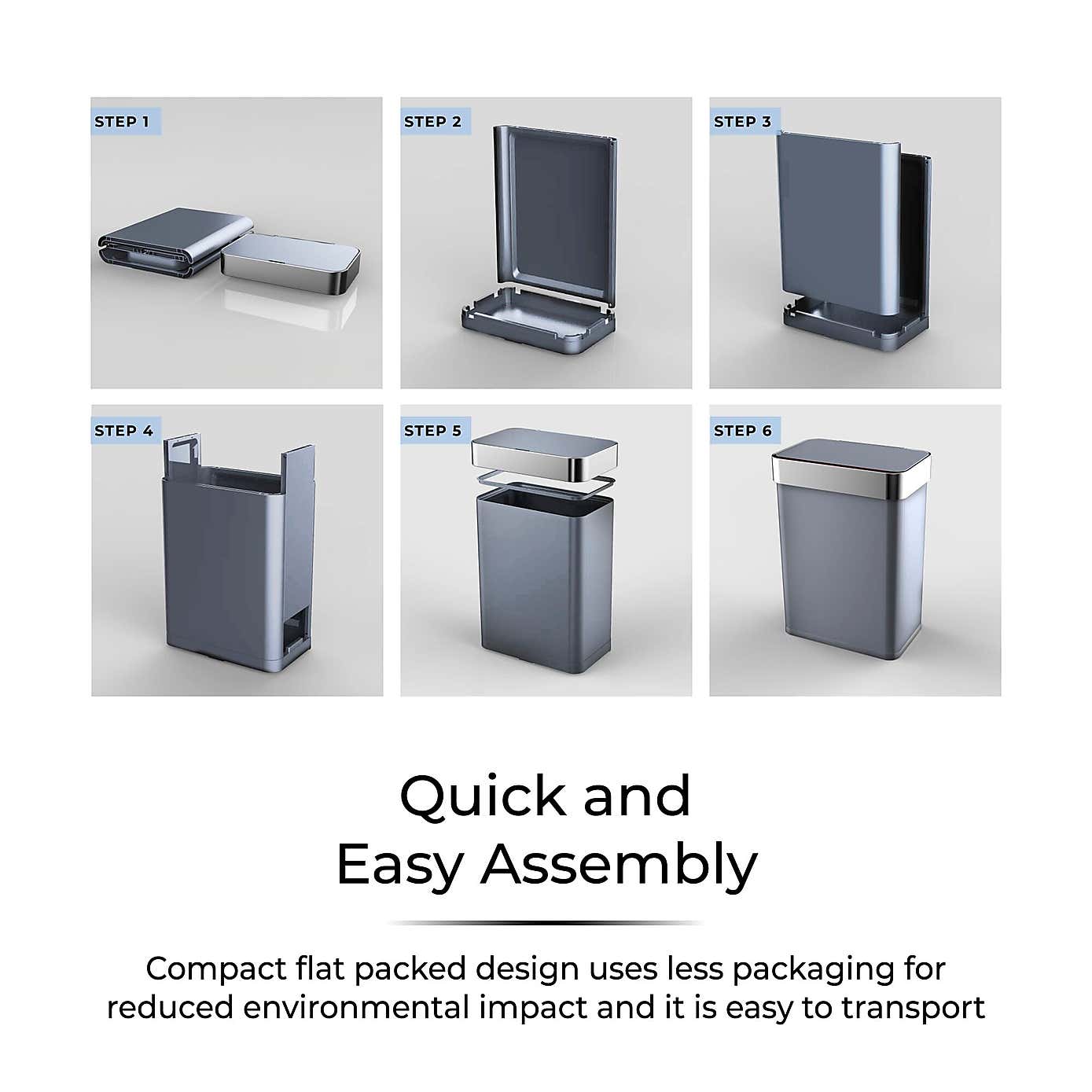 Tower Compact 60L Sensor Bin