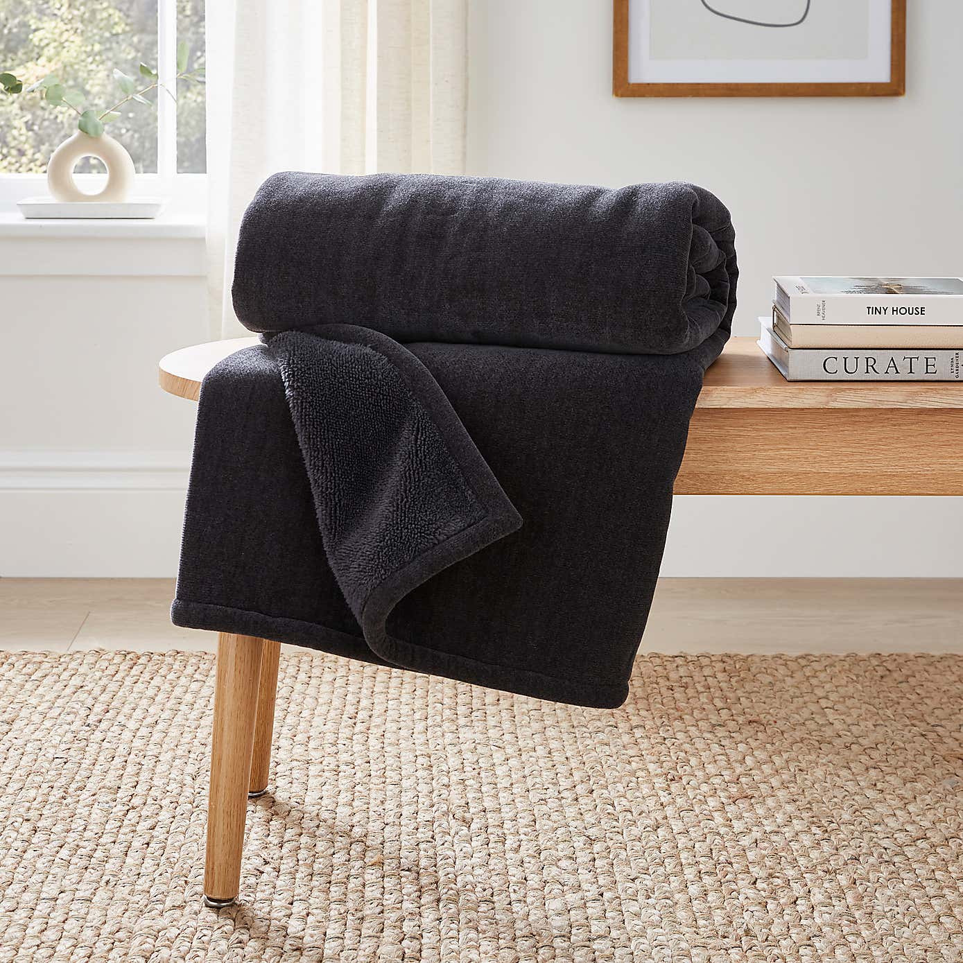 Cosy Chenille Throw 130x180cm