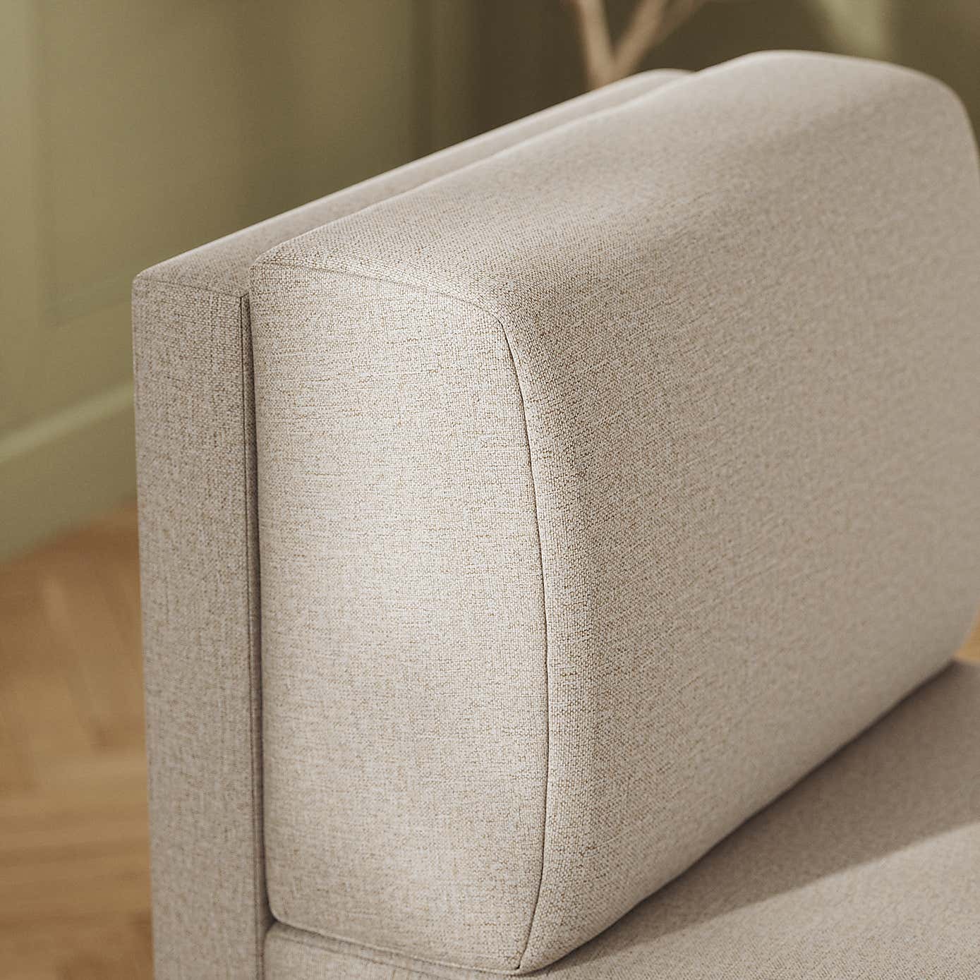 Mae Small Dining Bench, Textured Weave