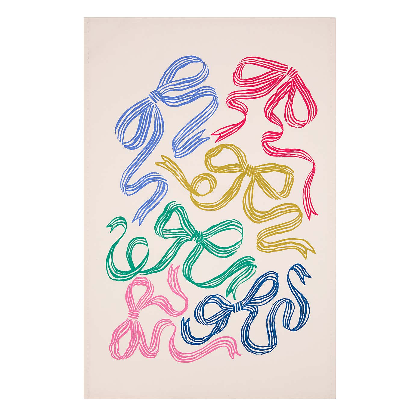 Bow Cotton Tea Towel