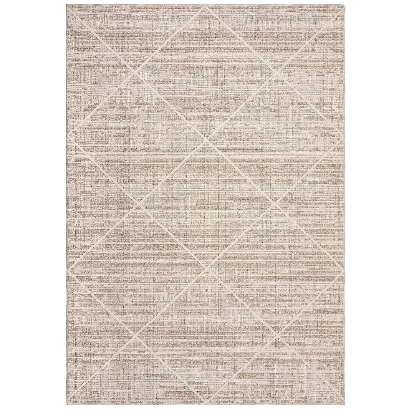 Diamond Tufted Washable Rug