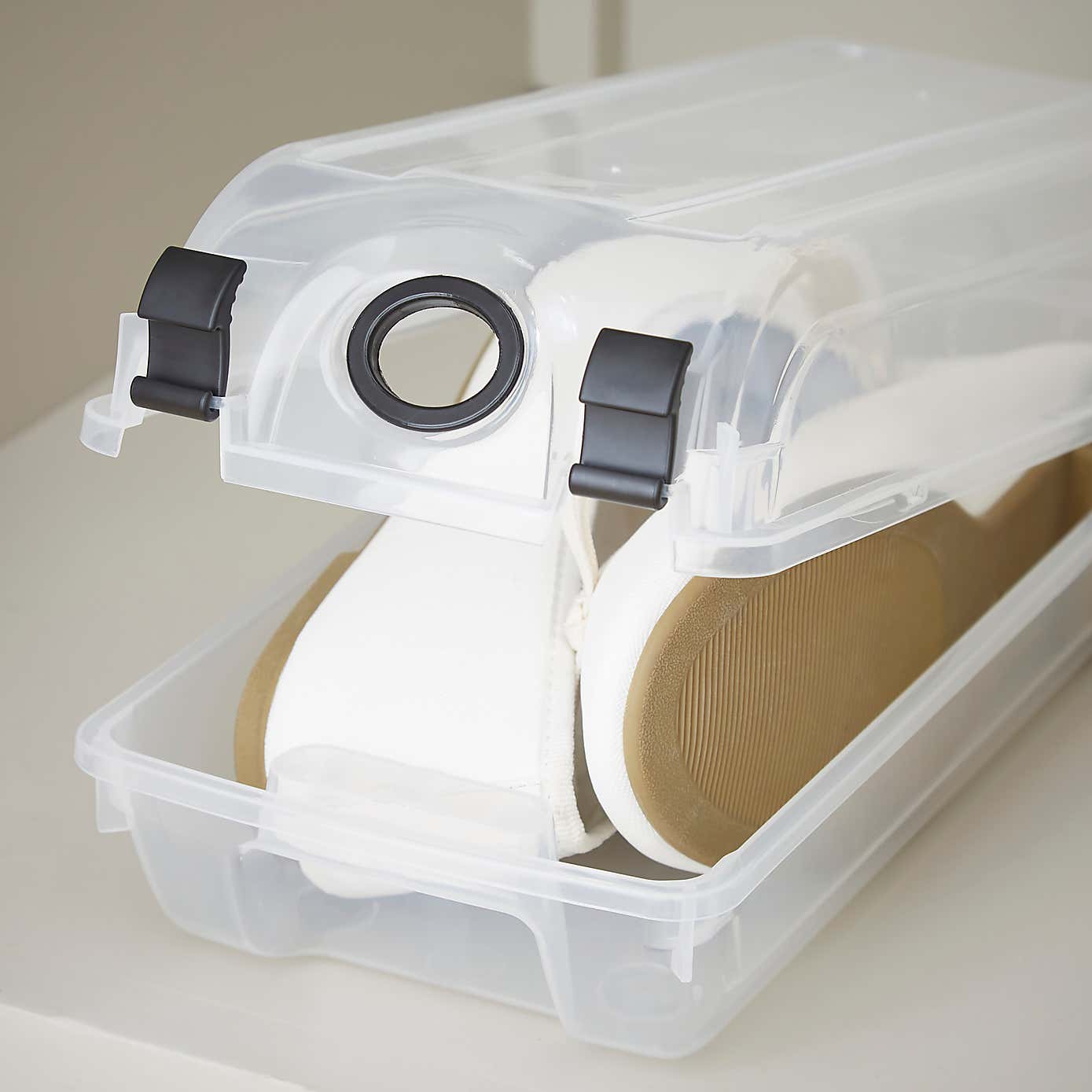Small Transparent Shoe Box