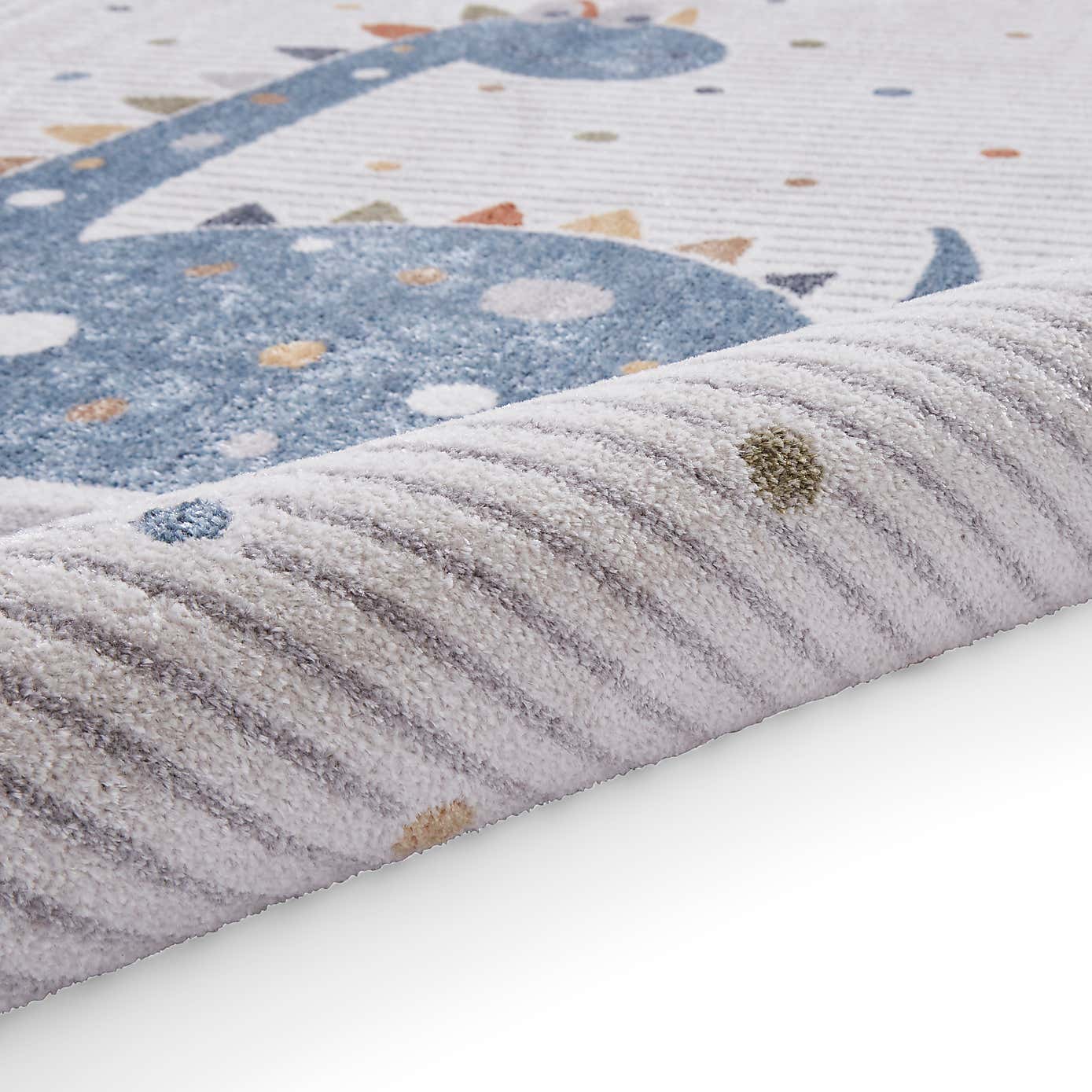 Vida Dinosaur Washable Rug