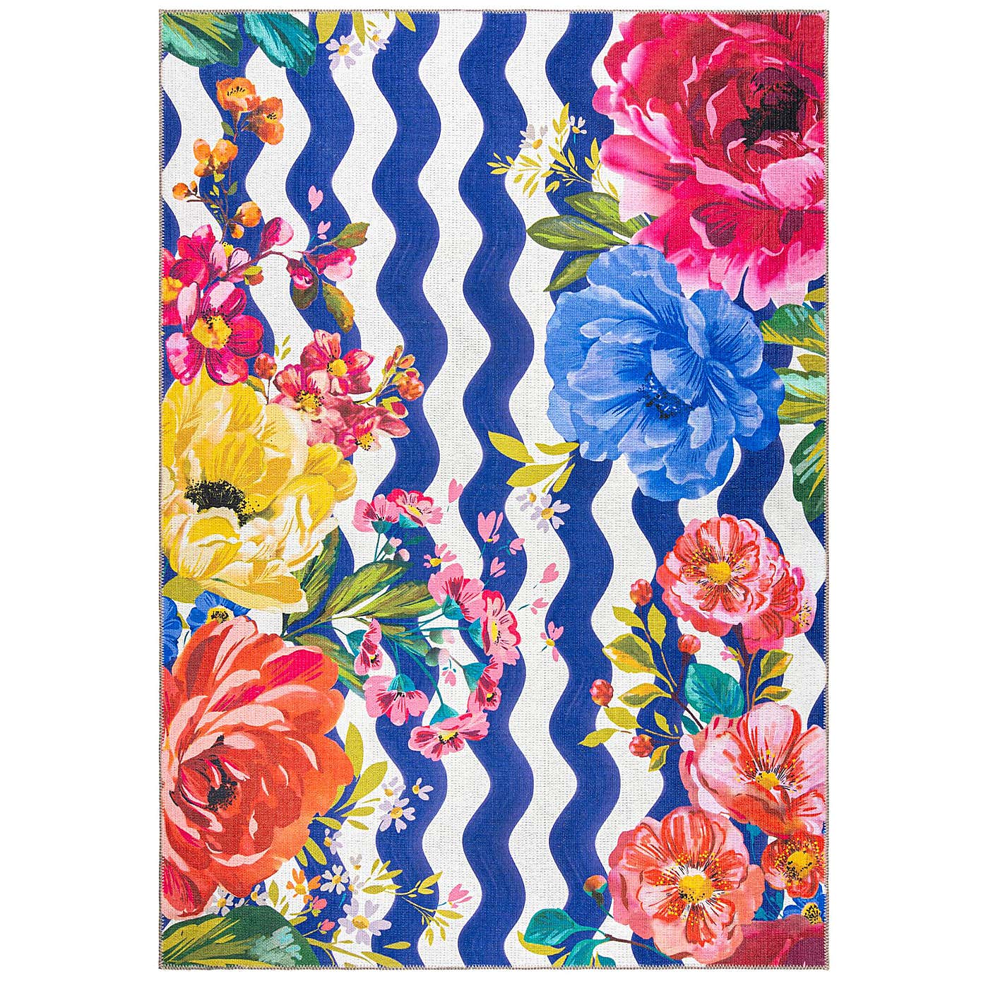 Sophie Robinson Juicy Bloom Washable Rug