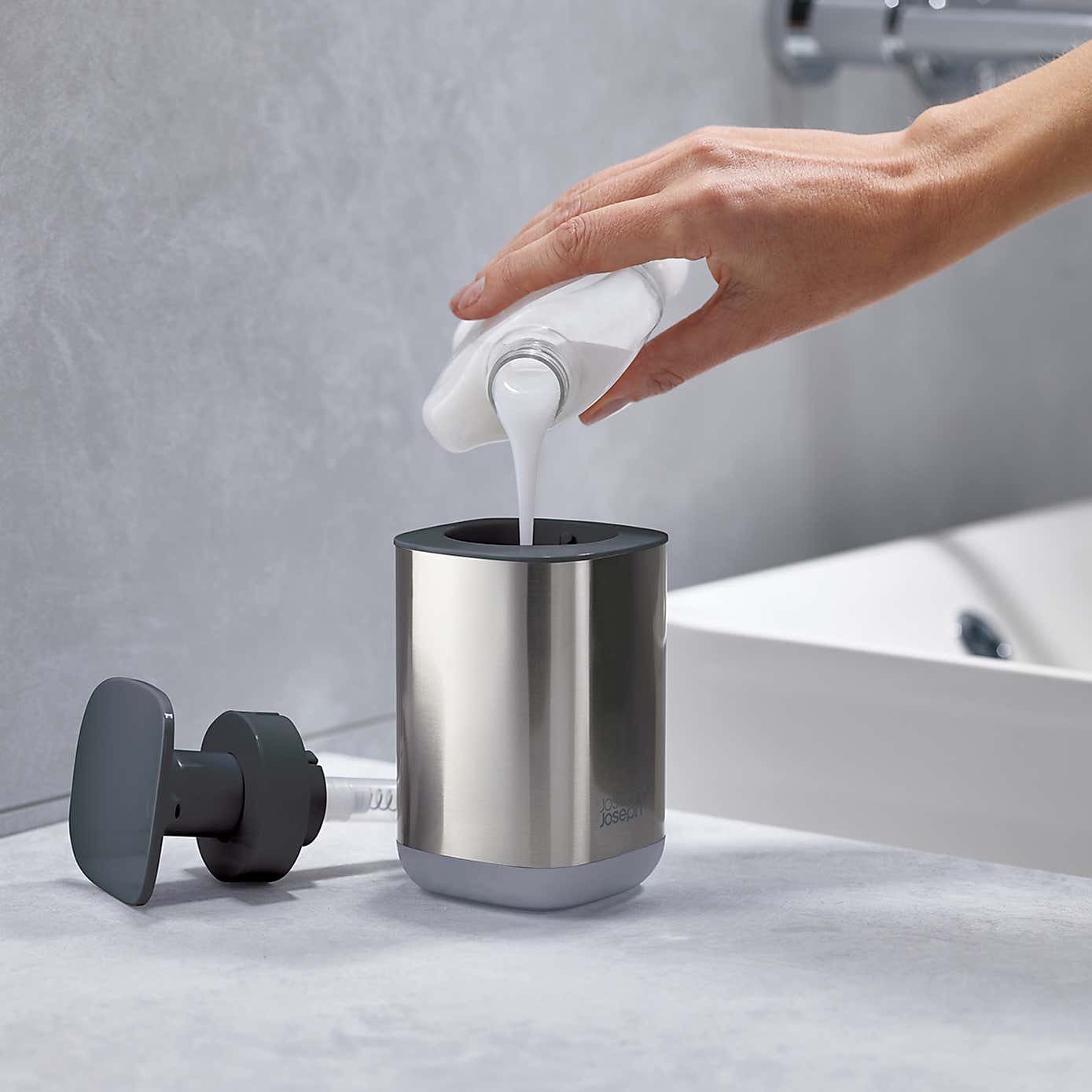 Joseph Joseph Presto Steel Soap Pump