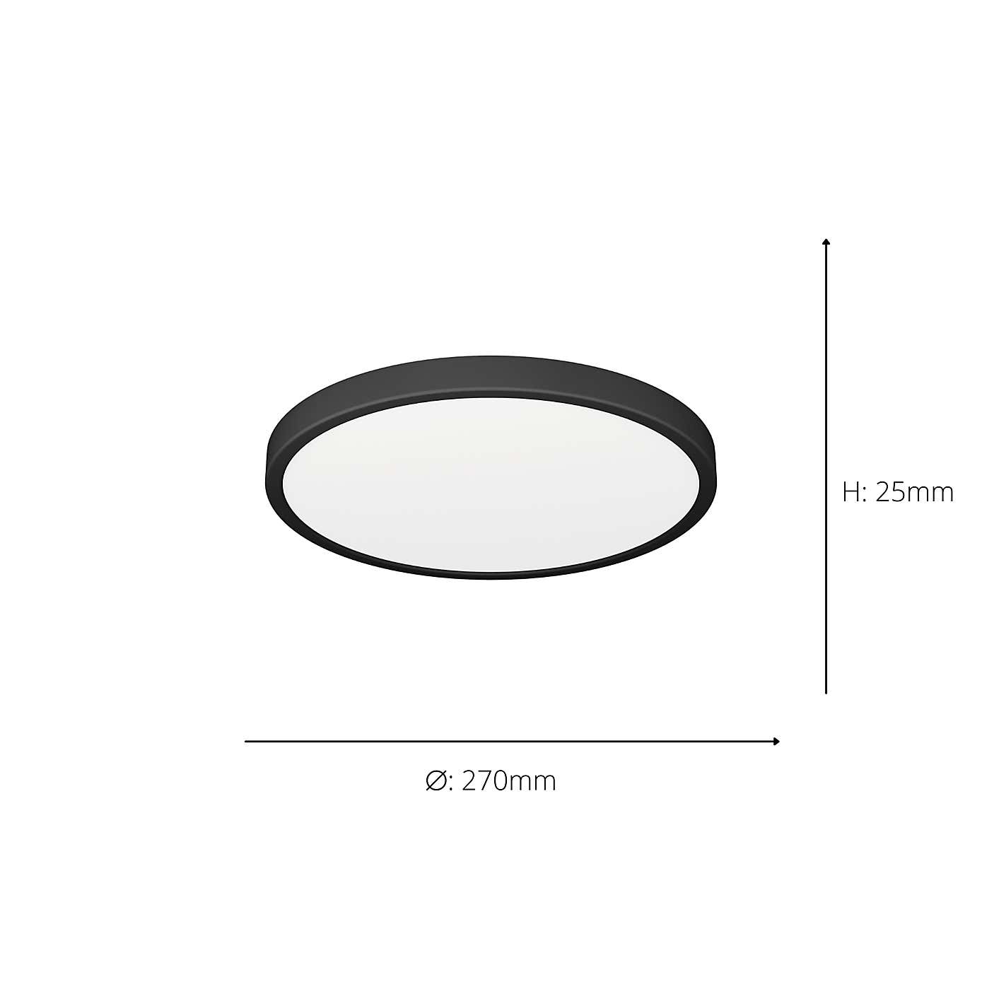 EGLO Fueva Colour Changing LED Flush Ceiling Light