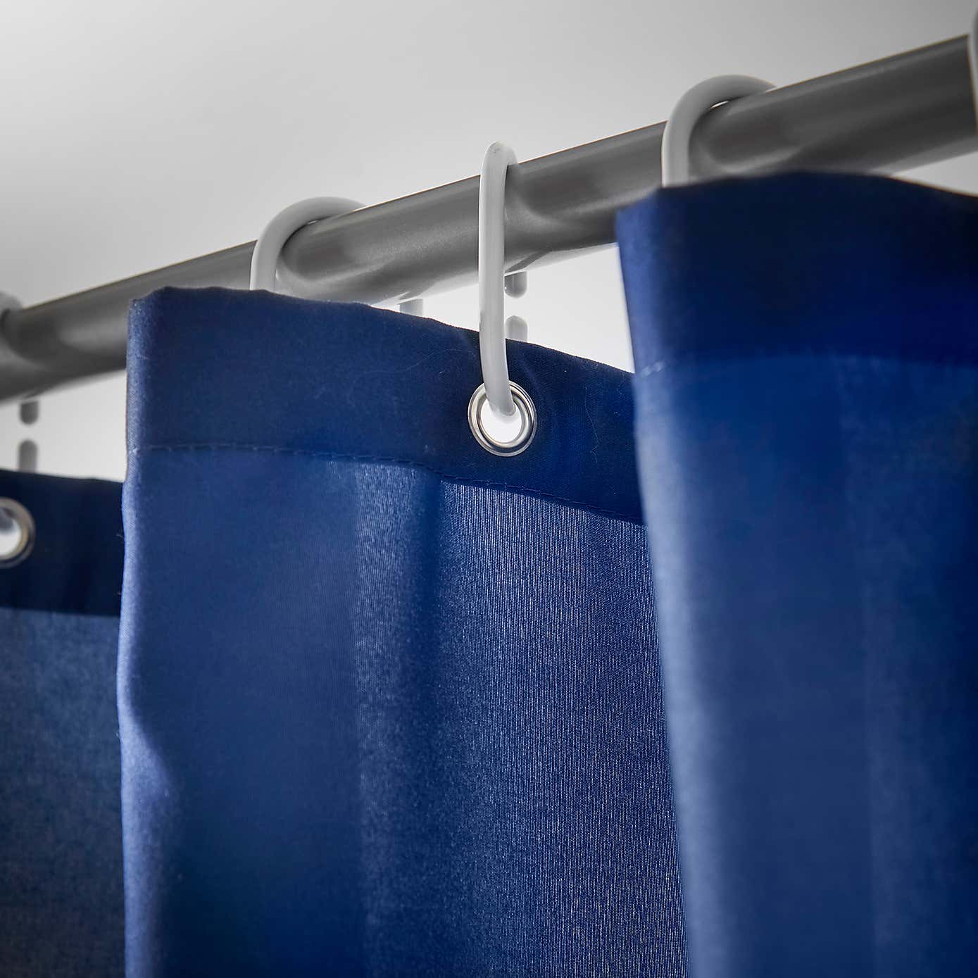 Ombre Blue Shower Curtain