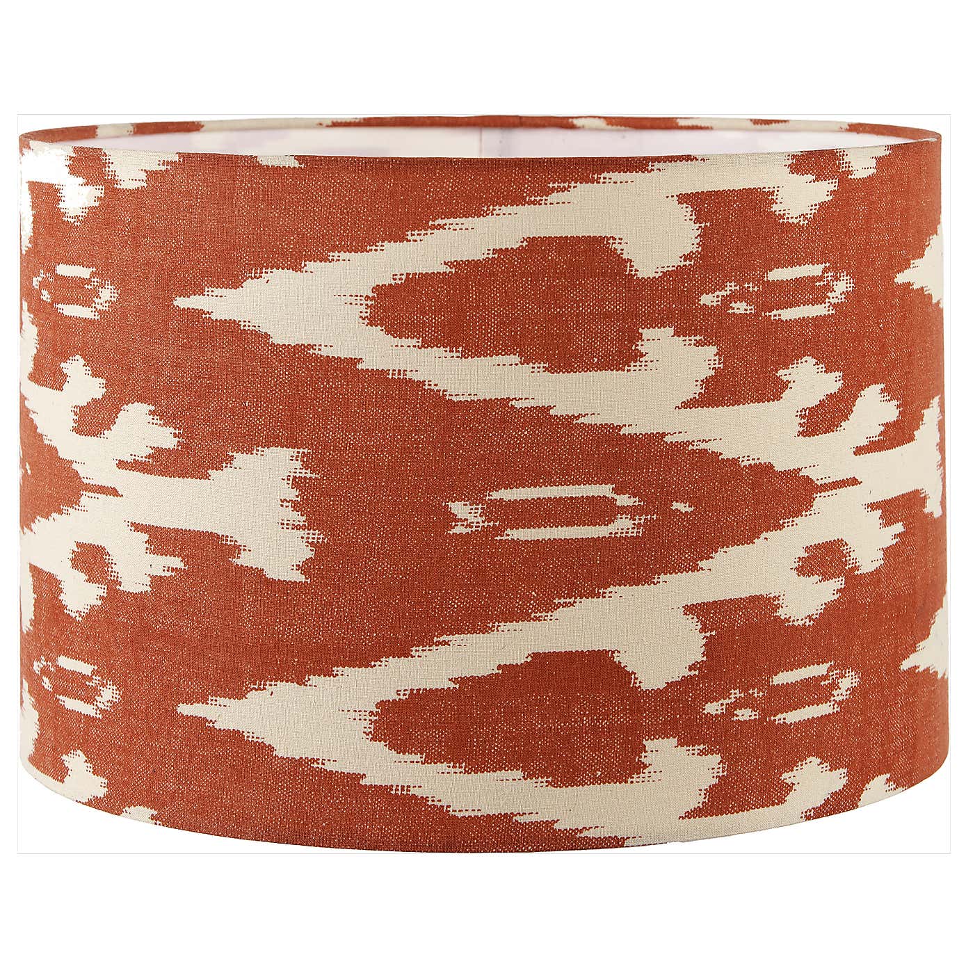 Lars Ikat Patterned Cylinder Lamp Shade