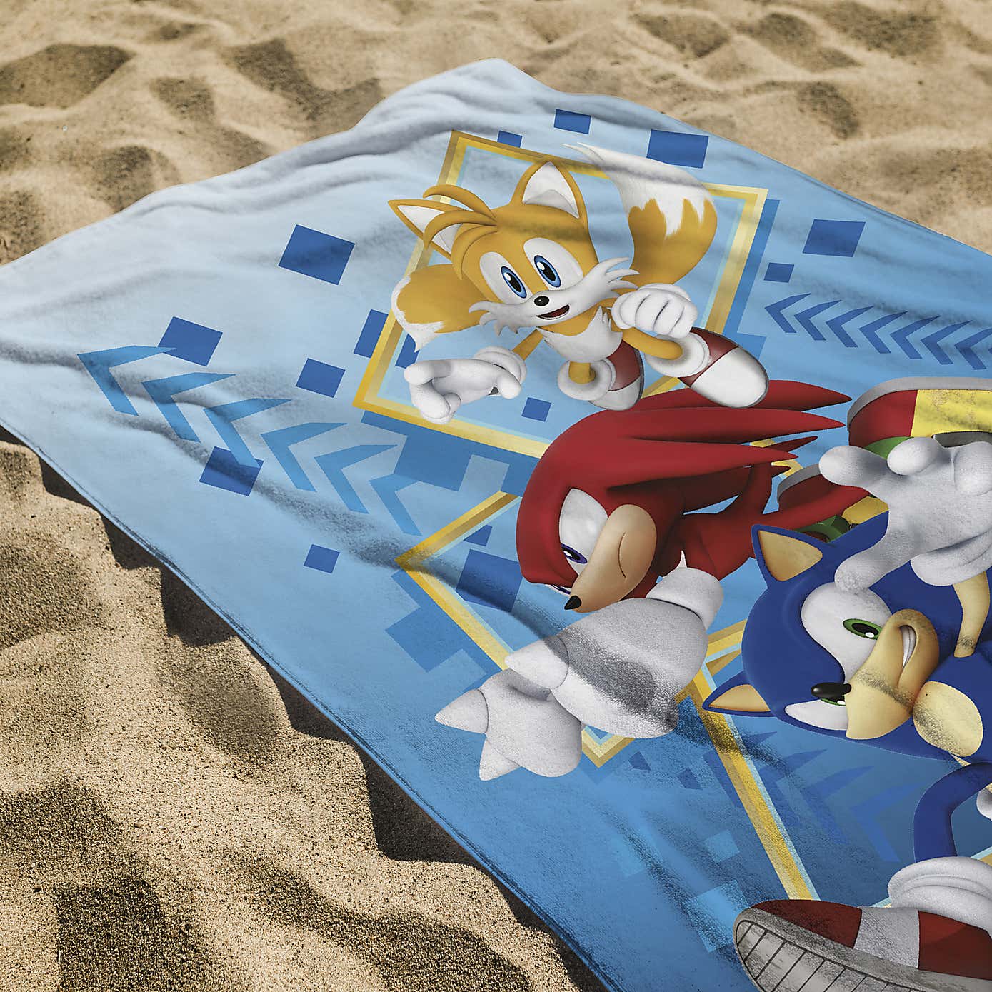 Sonic the Hedgehog Cotton Beach Towel