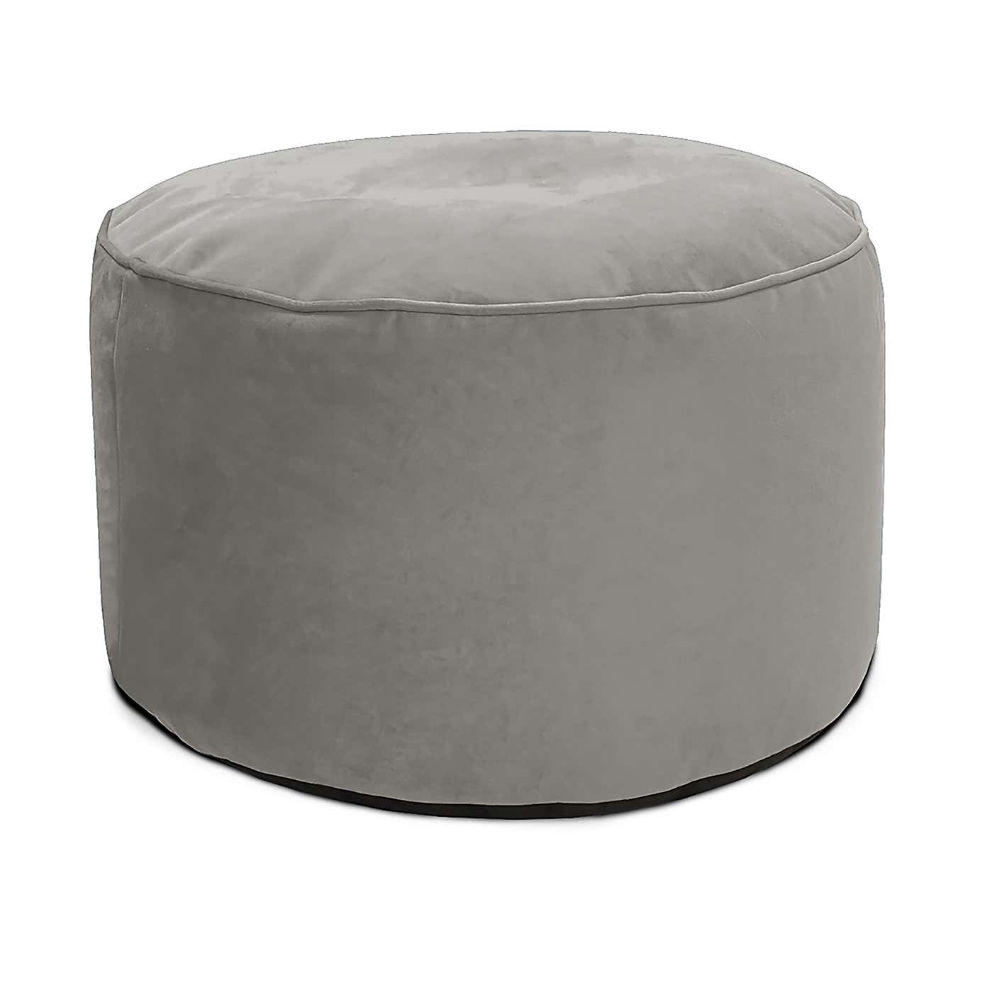 Ru Comfy Velvet Bean Bag Pouffe