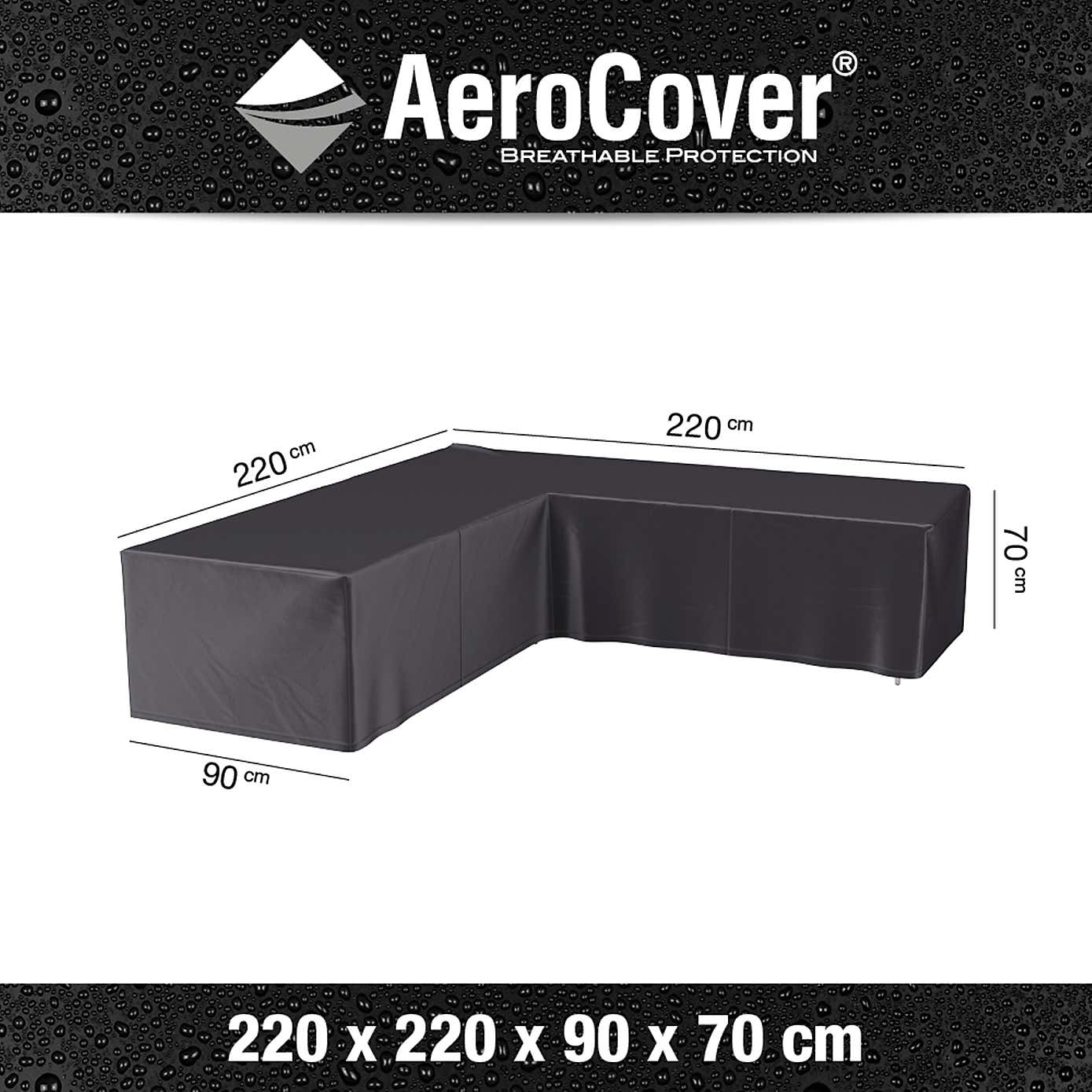 Aerocover Lounge Set L Shape Cover