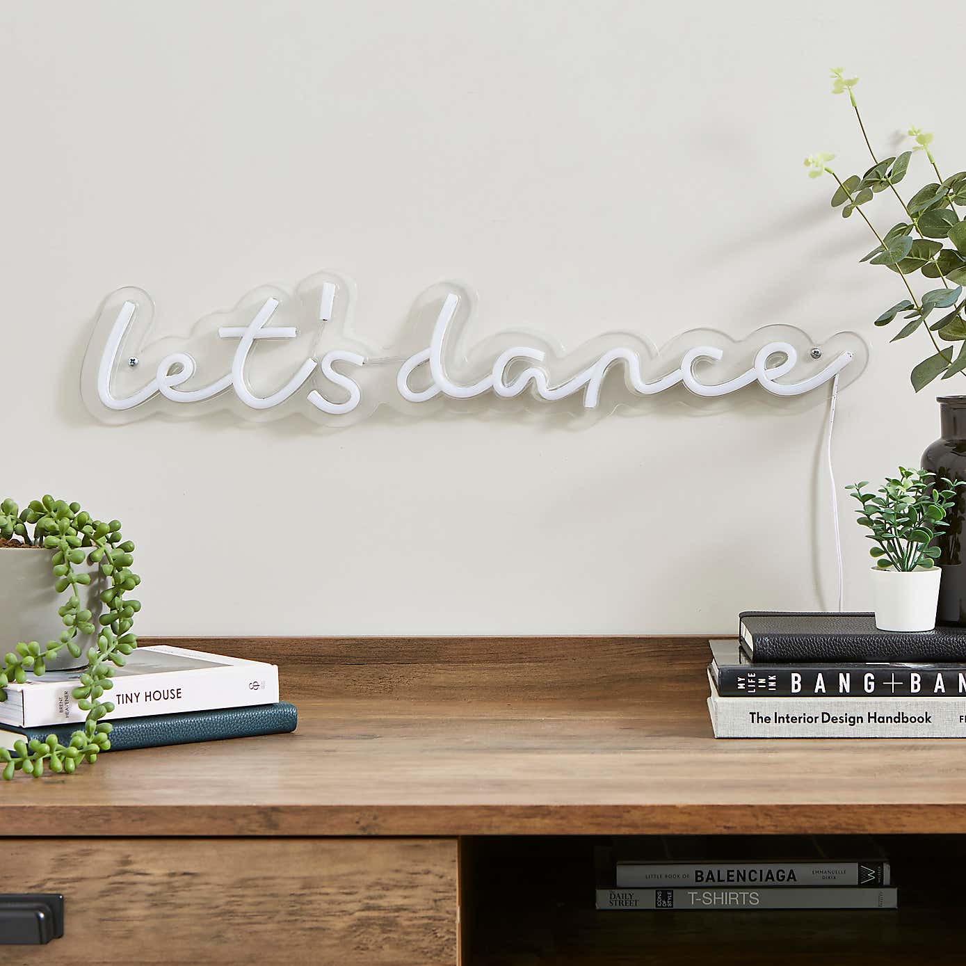 Let's Dance Neon Wall Light