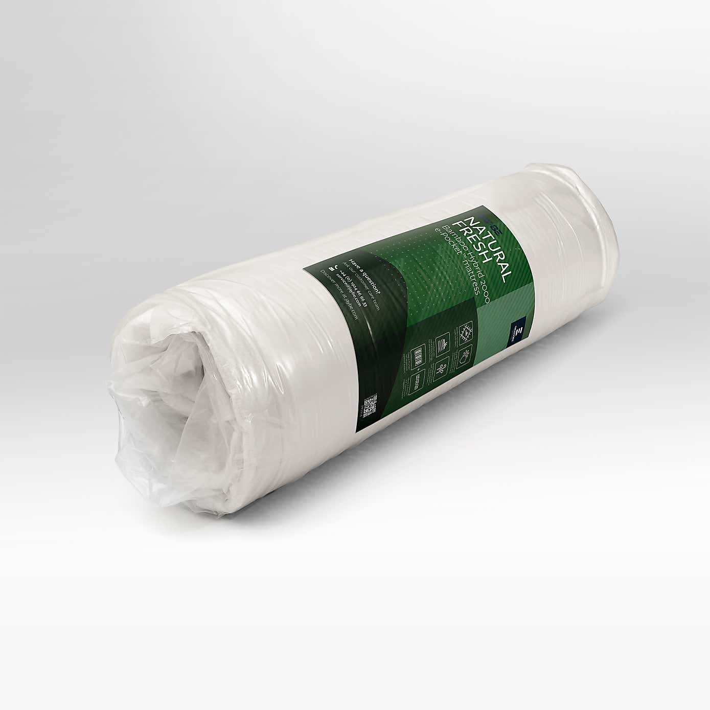 Jay-Be Natural Bamboo 2000 Pocket Mattress