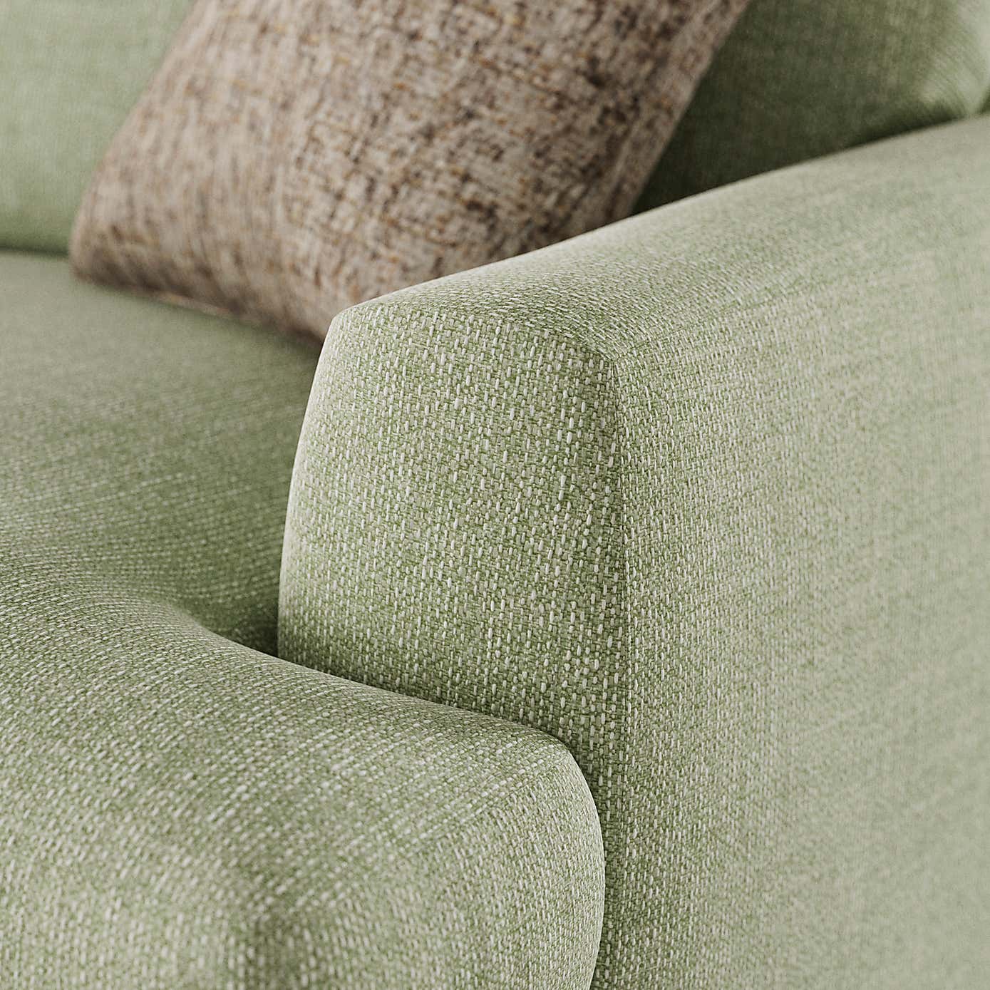 Lawson Chunky Tonal Weave 4 Seater Sofa