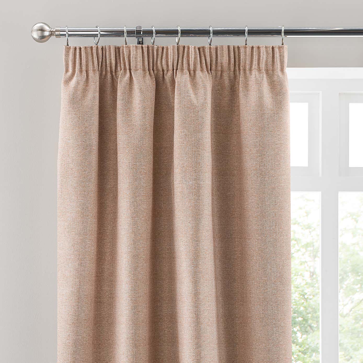 Elmore Blackout Pencil Pleat Curtains