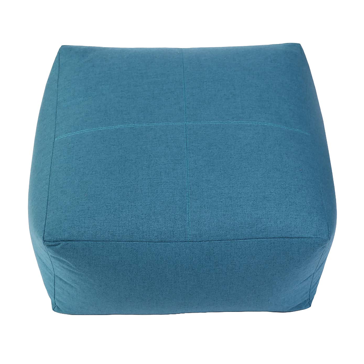 Kaikoo Luxe Brushed Fabric Square Slab Beanbag