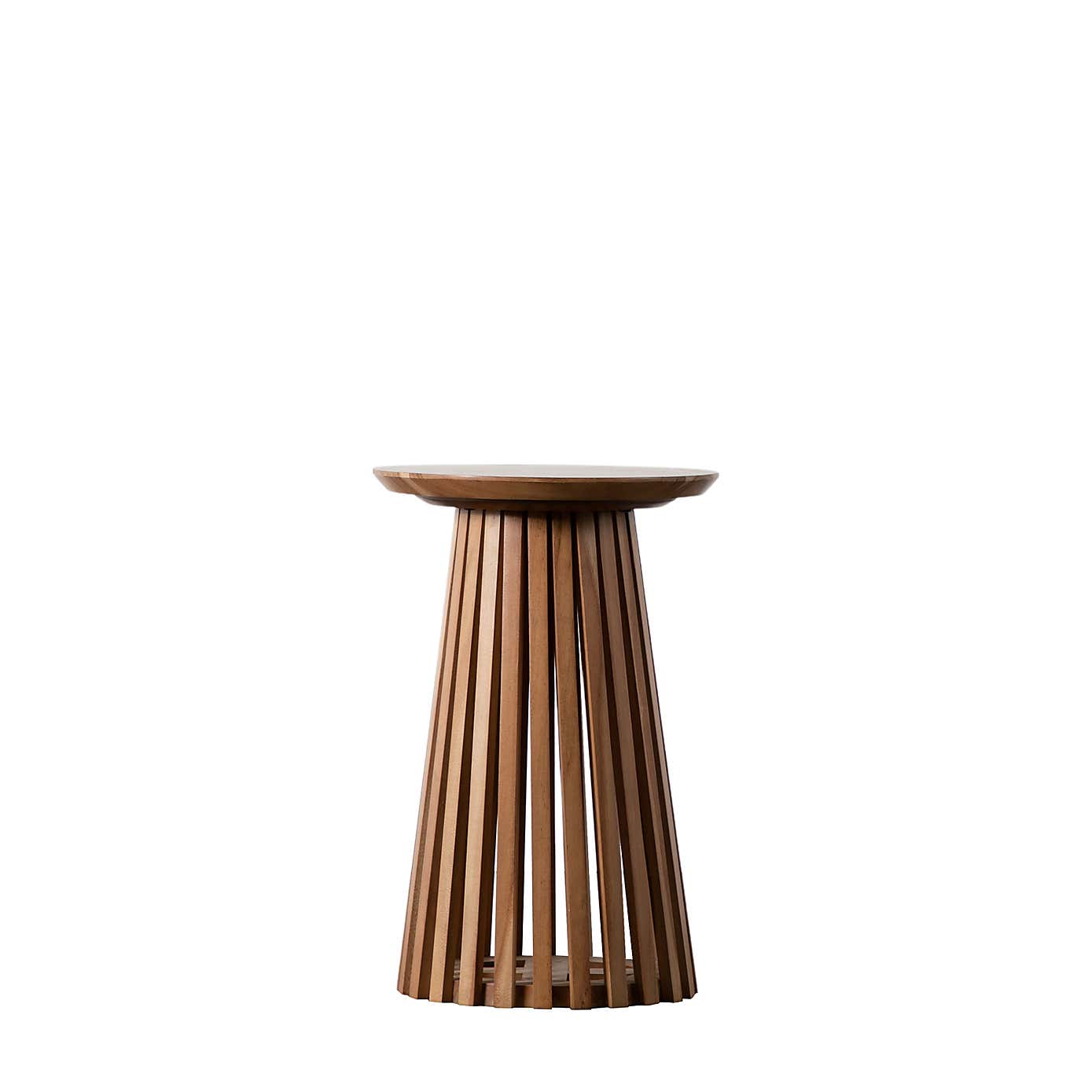 Dawson Slatted Side Table