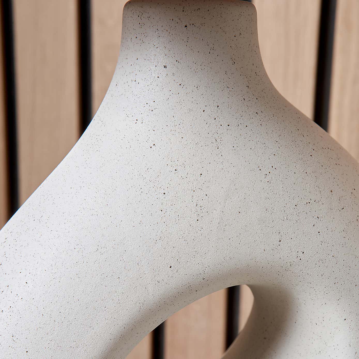 Ulla Monochrome Organic Ceramic Table Lamp