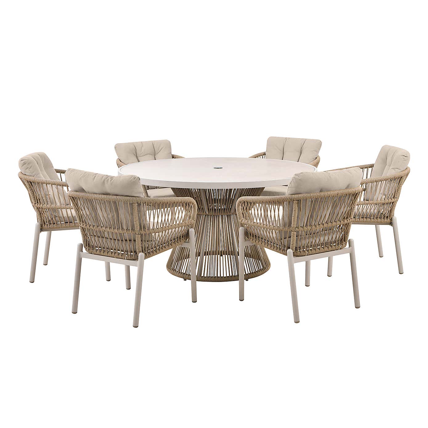 Pacific Lifestyle Martic Outdoor 6 Seater Dining Set