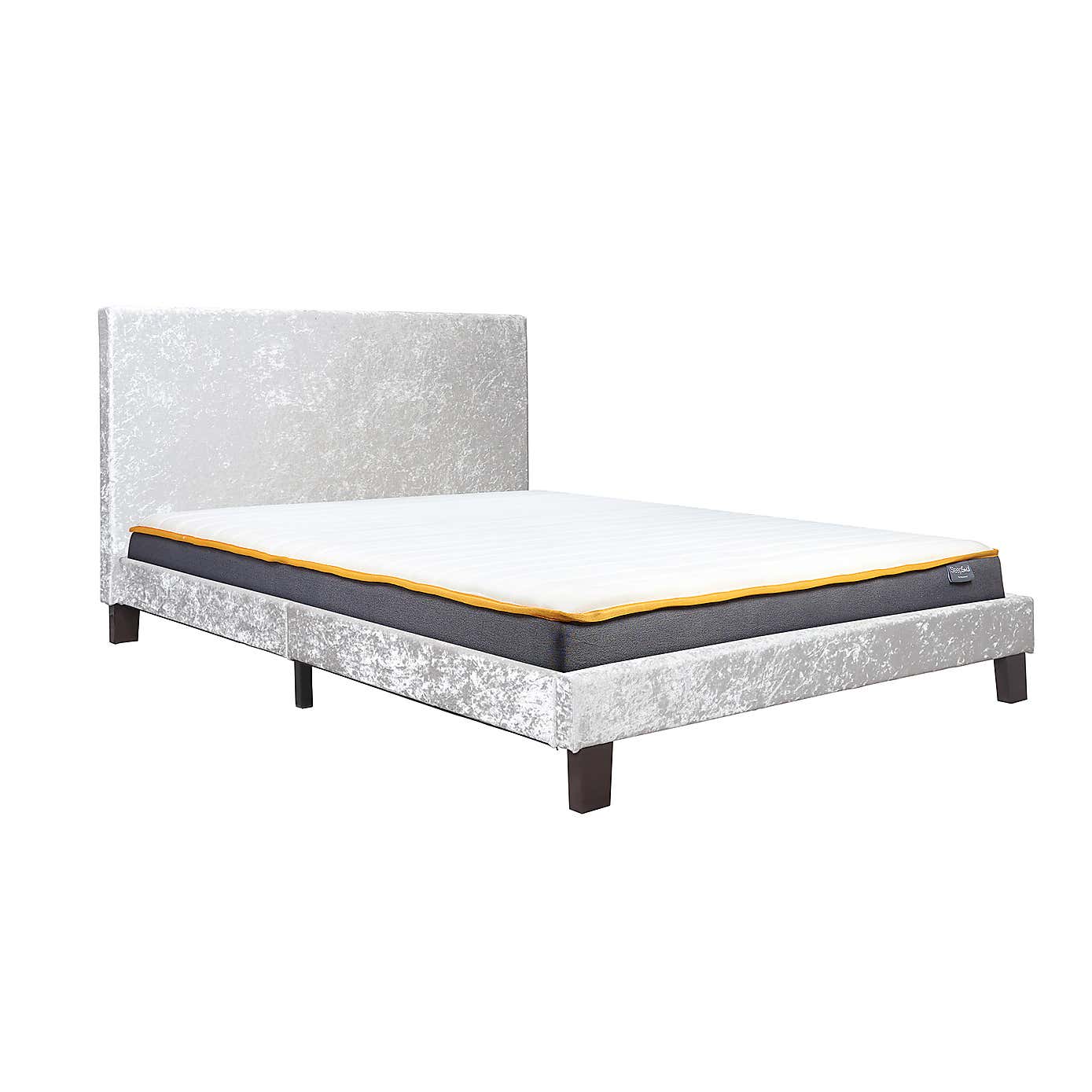 Berlin Crushed Velvet Bed Frame